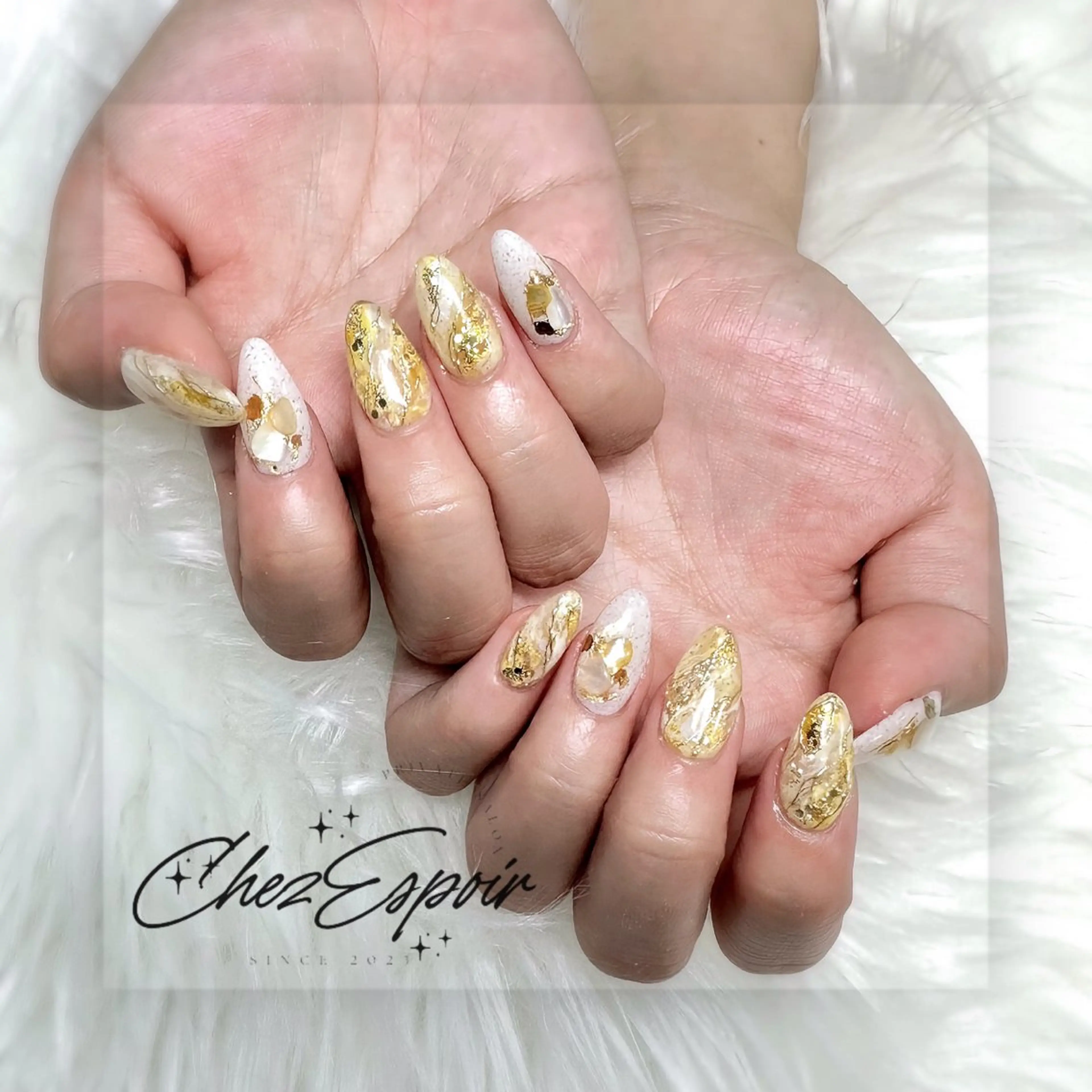 ネイル ハンドネイル ChezEspoir 佐藤のネイルデザイン