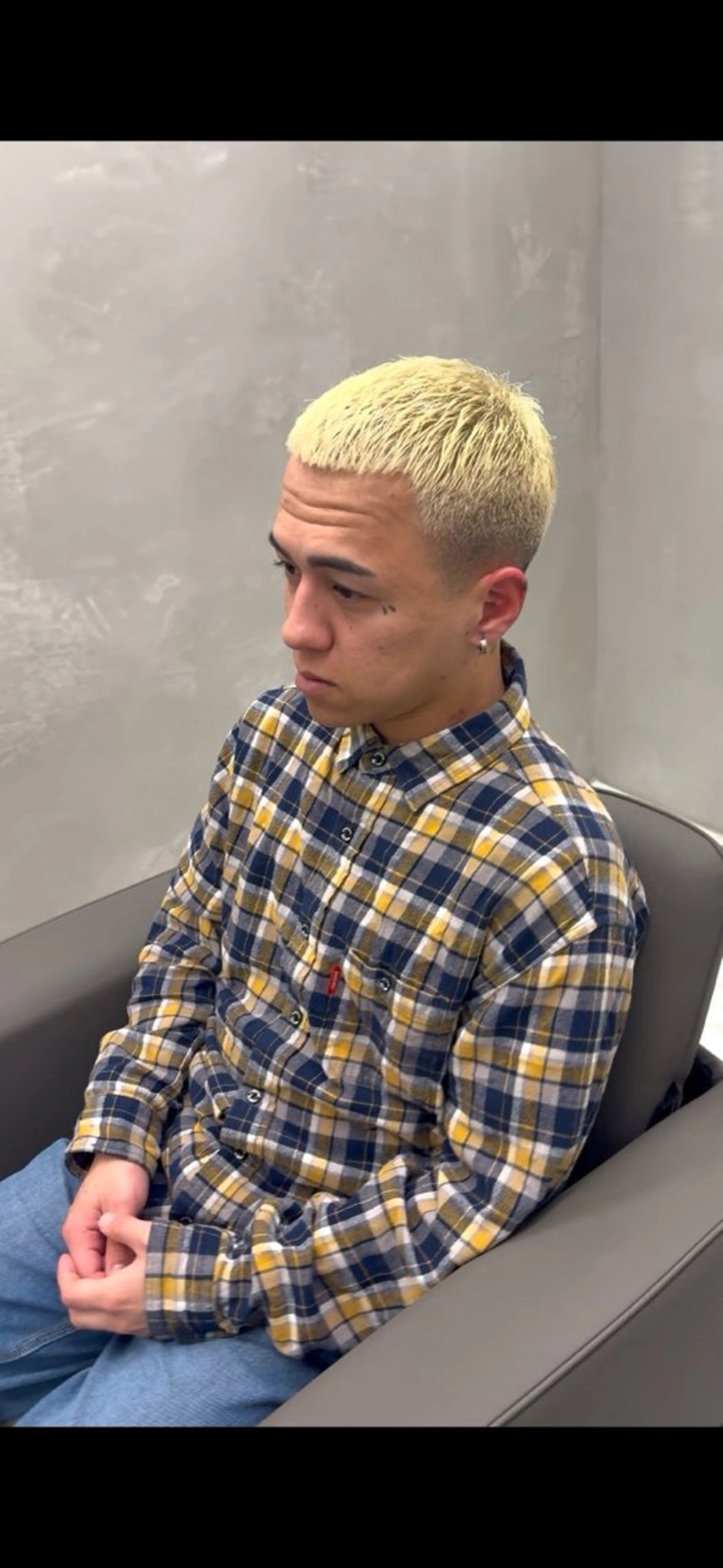 ショート メンズ バズカット sarmman スズキのヘアスタイル