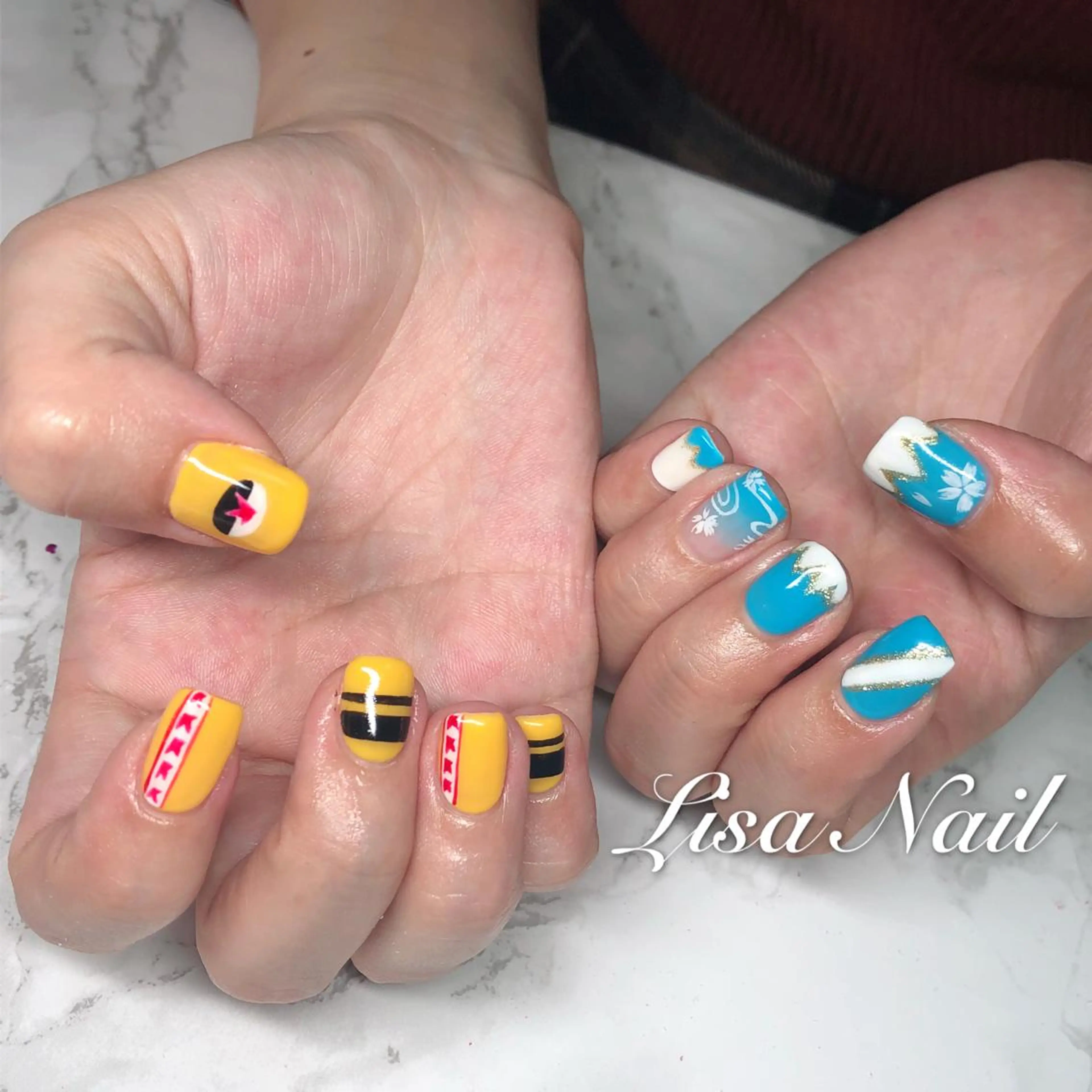 ネイル 🎀 RI🎀のネイルデザイン