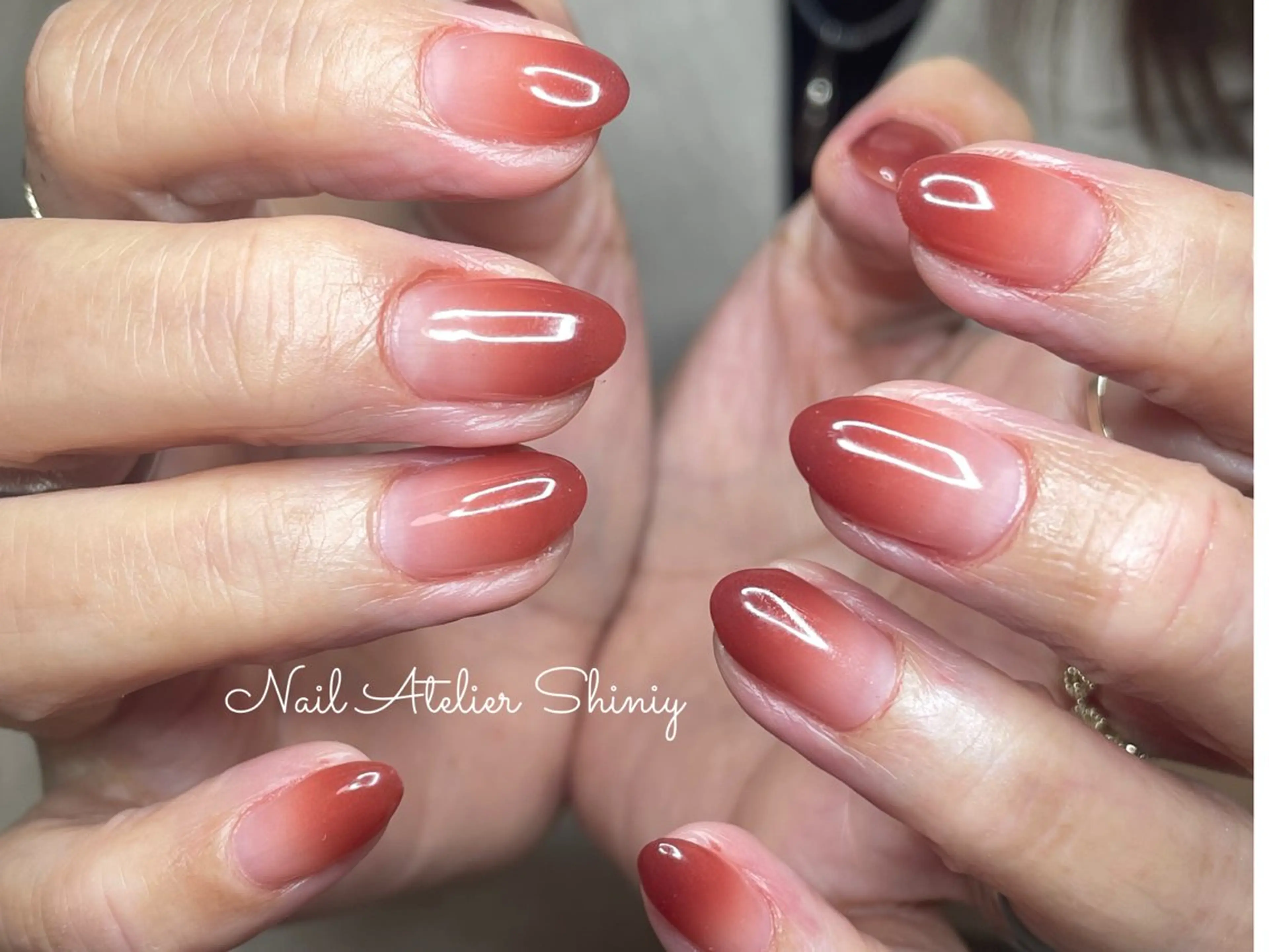 【広島希少】最強ふわっとエアジェルグラデーションの写真