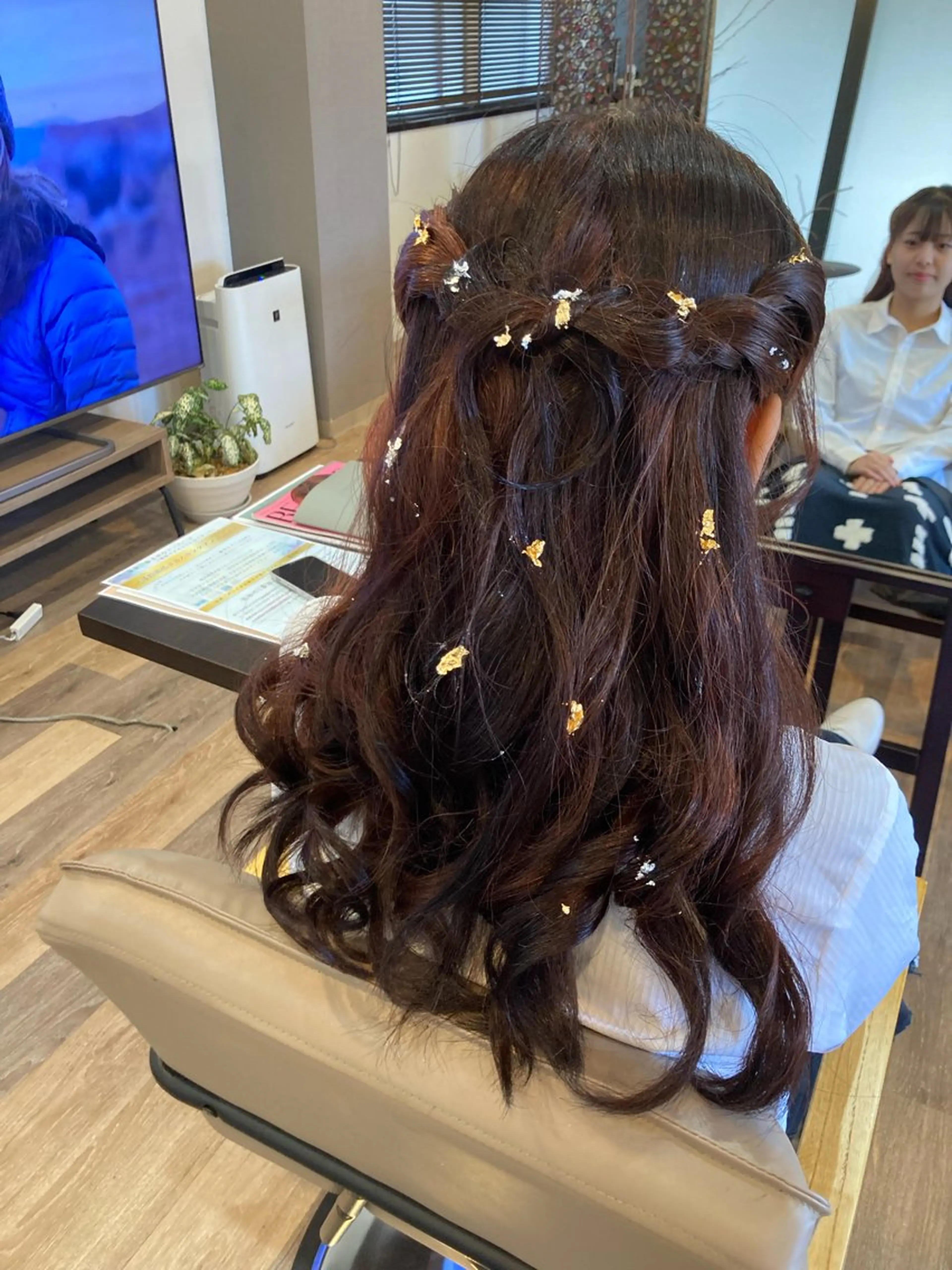 ロング ヘアセット 中野 紹江のヘアスタイル