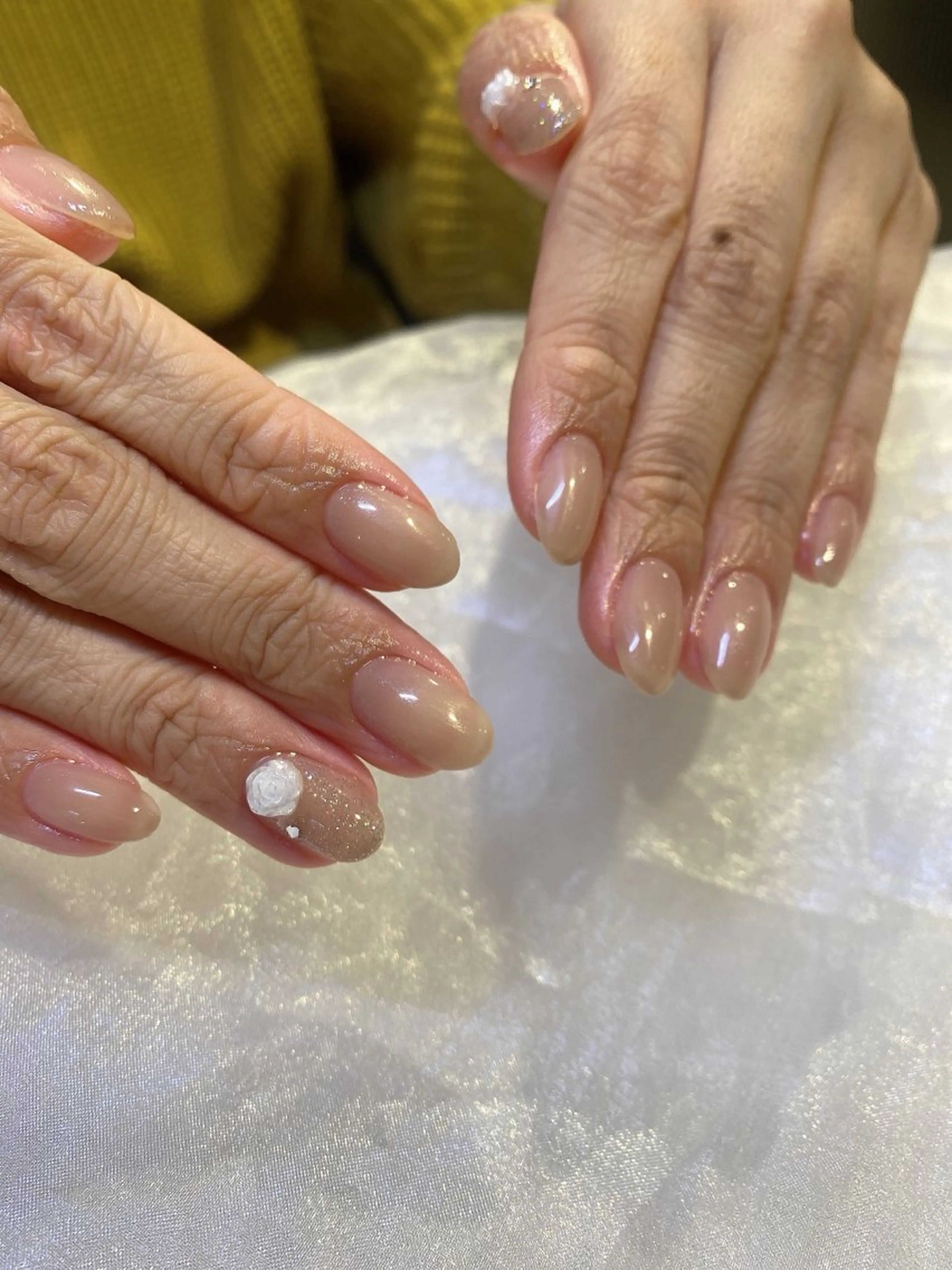 ネイル アートネイル ワンカラーネイル シンプルネイル ハンドネイル Sayaka 🎀のネイルデザイン