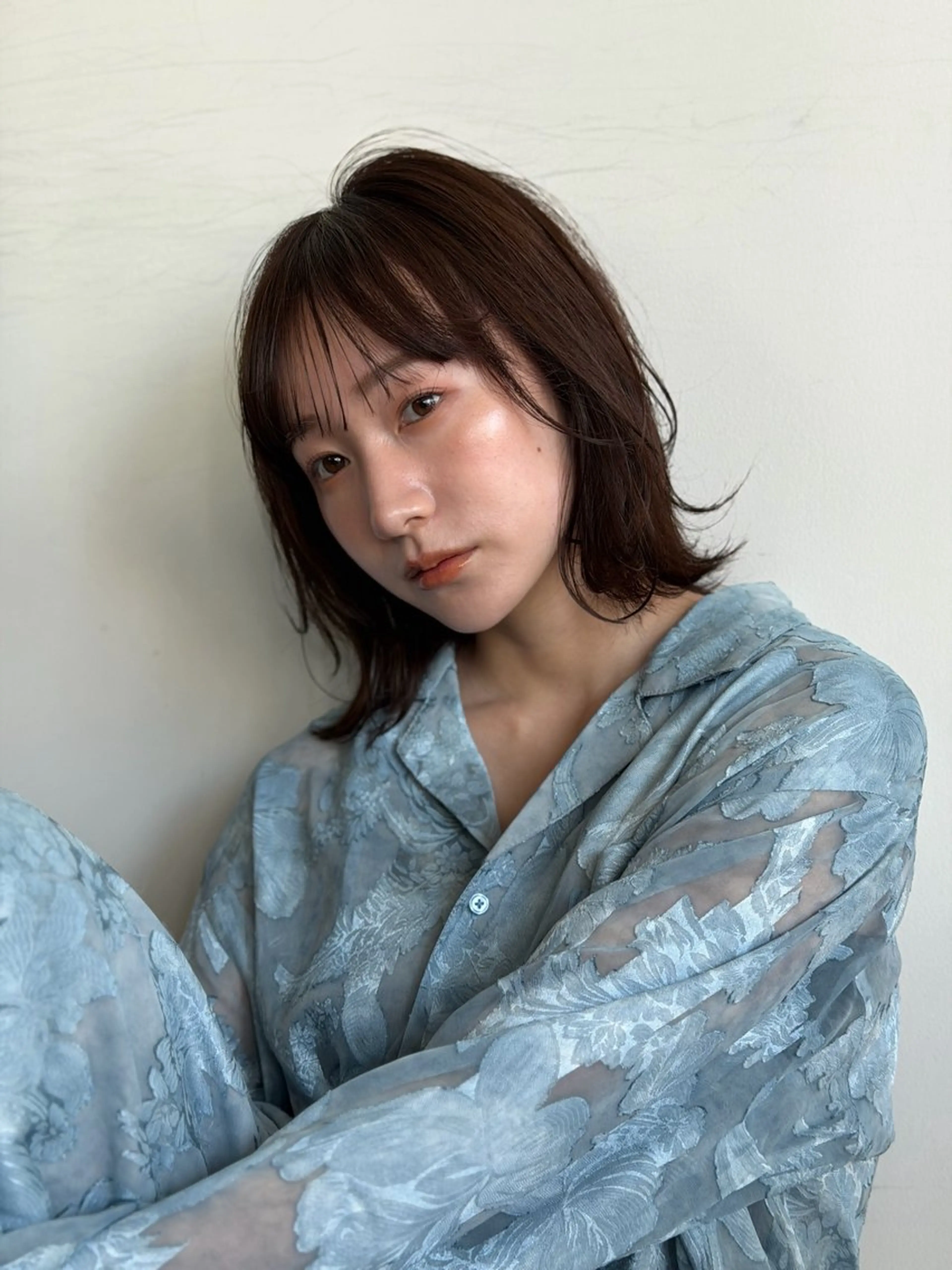 ミディアム ryona🎀 /ボブ/ブロンドのヘアスタイル