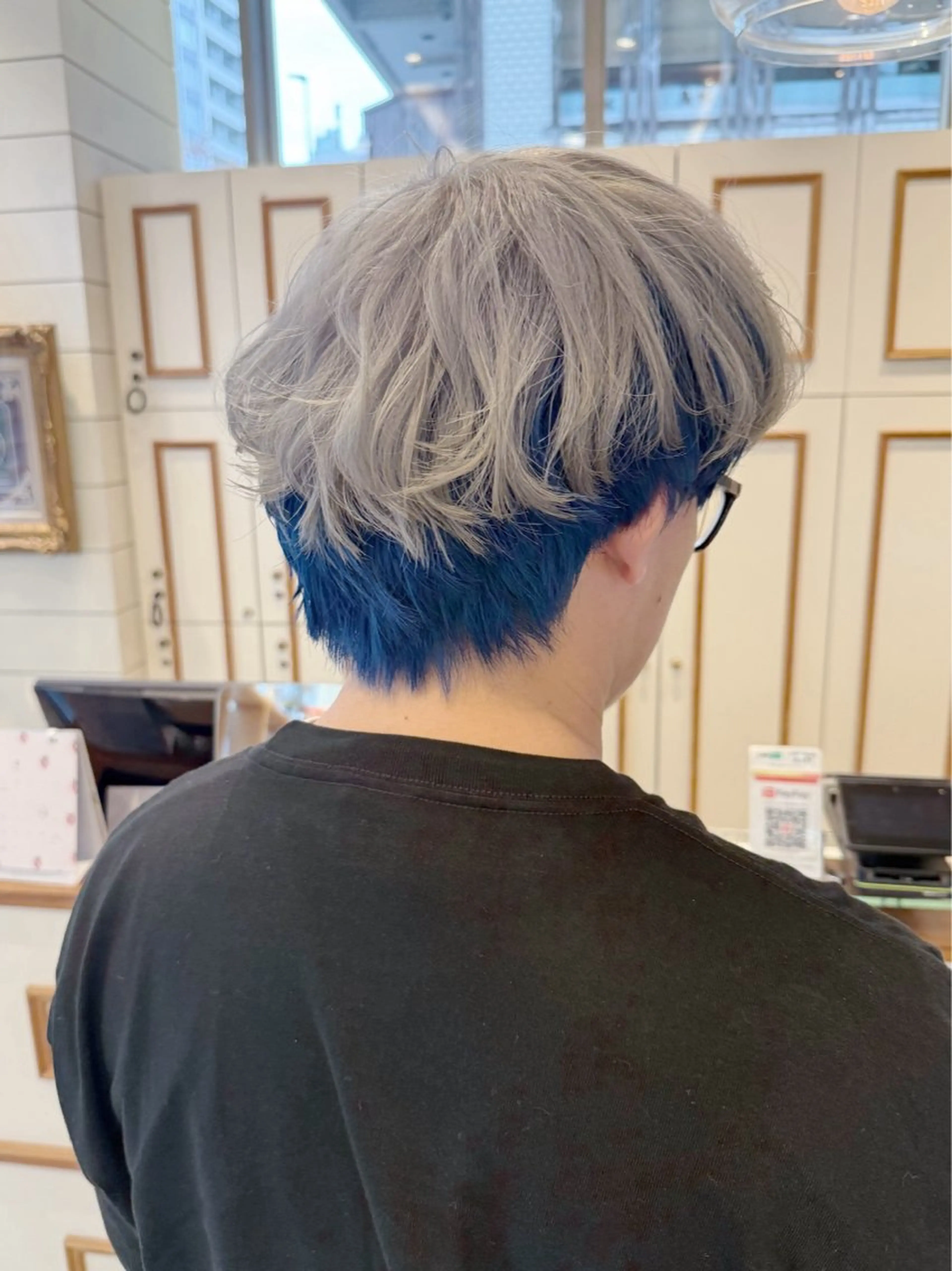 メンズカット＋ブリーチ＋カラー🎨の写真