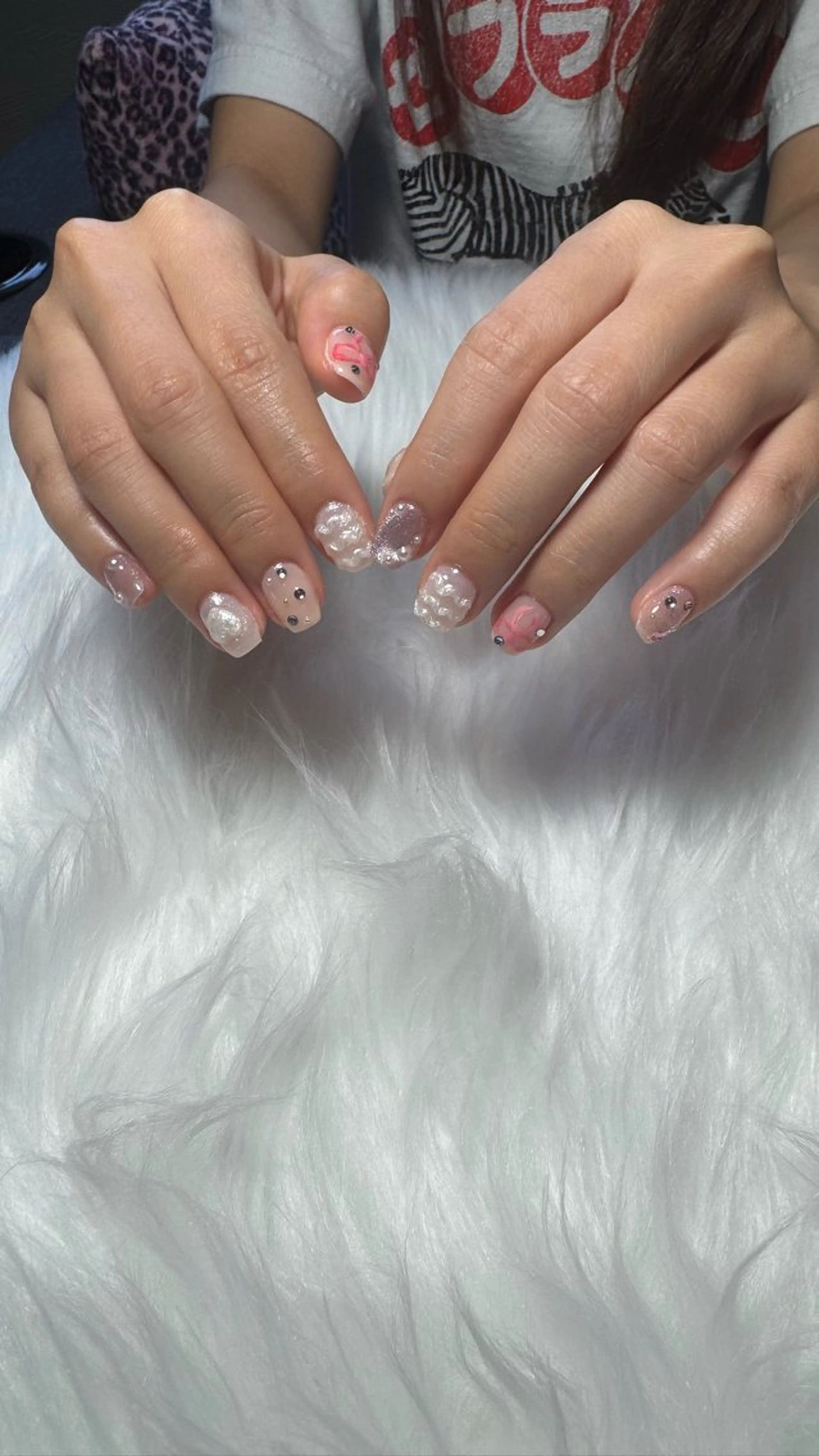 ネイル ショートネイル ハンドネイル Kirari所属・uru nail/ 本部町/Kirariのネイルデザイン