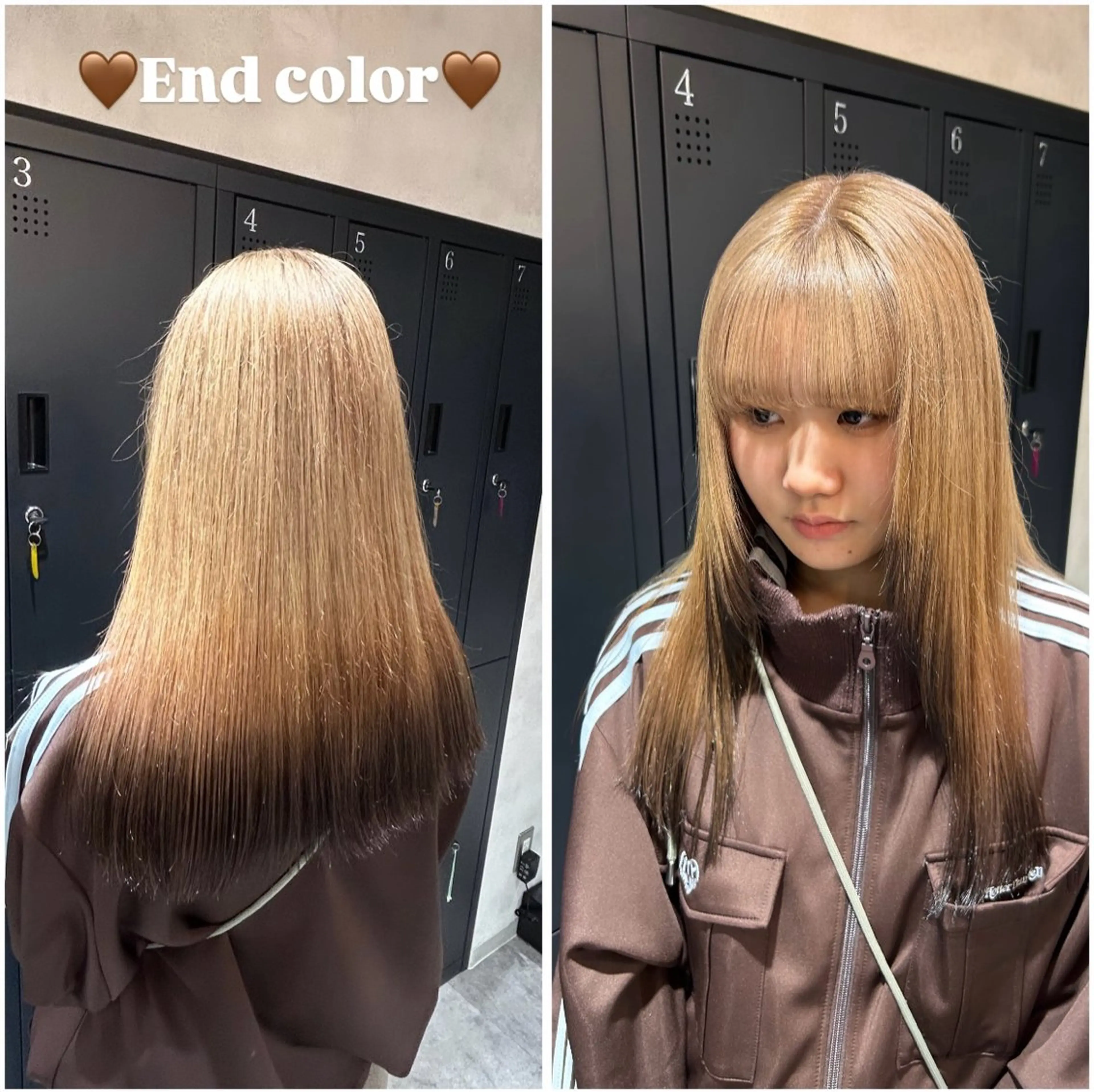 セミロング ヘアカラー 茅ヶ崎/ハイトーン/ Ramuのヘアスタイル