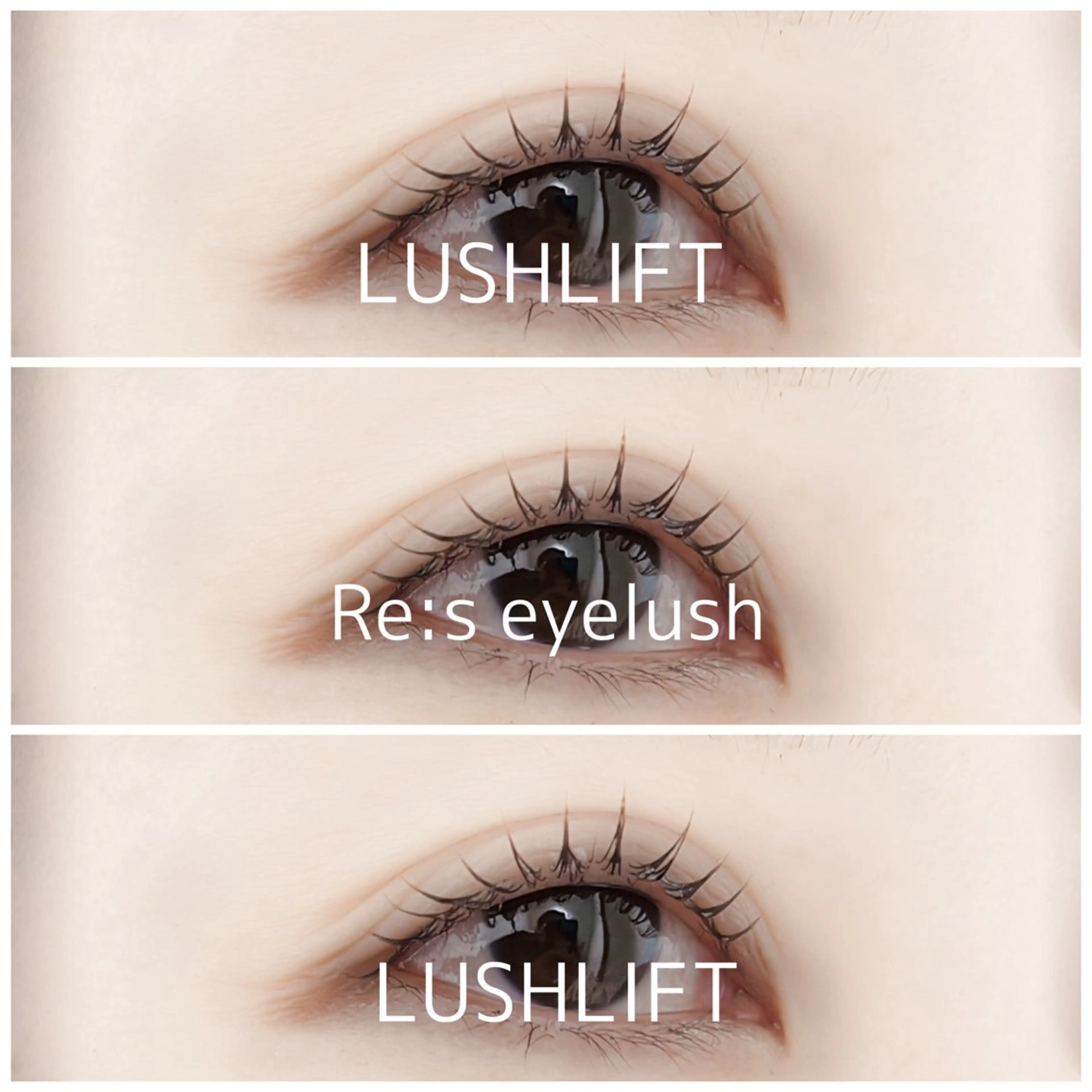 マツエク・マツパ Re:s eyelushのマツエク・マツパデザイン