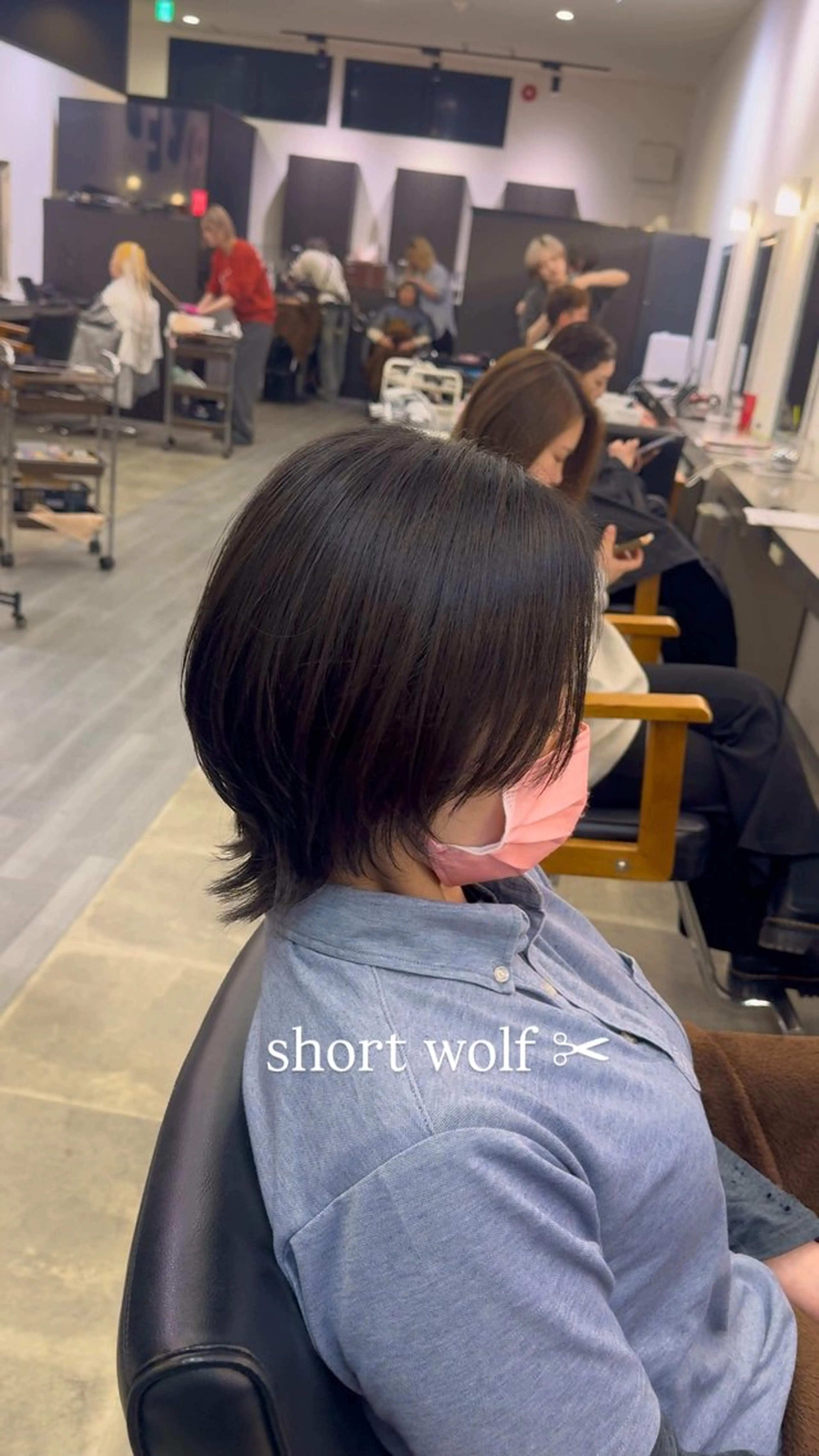 ショート くびれヘア グリードヘアー所属・藤田 翔稀のヘアスタイル