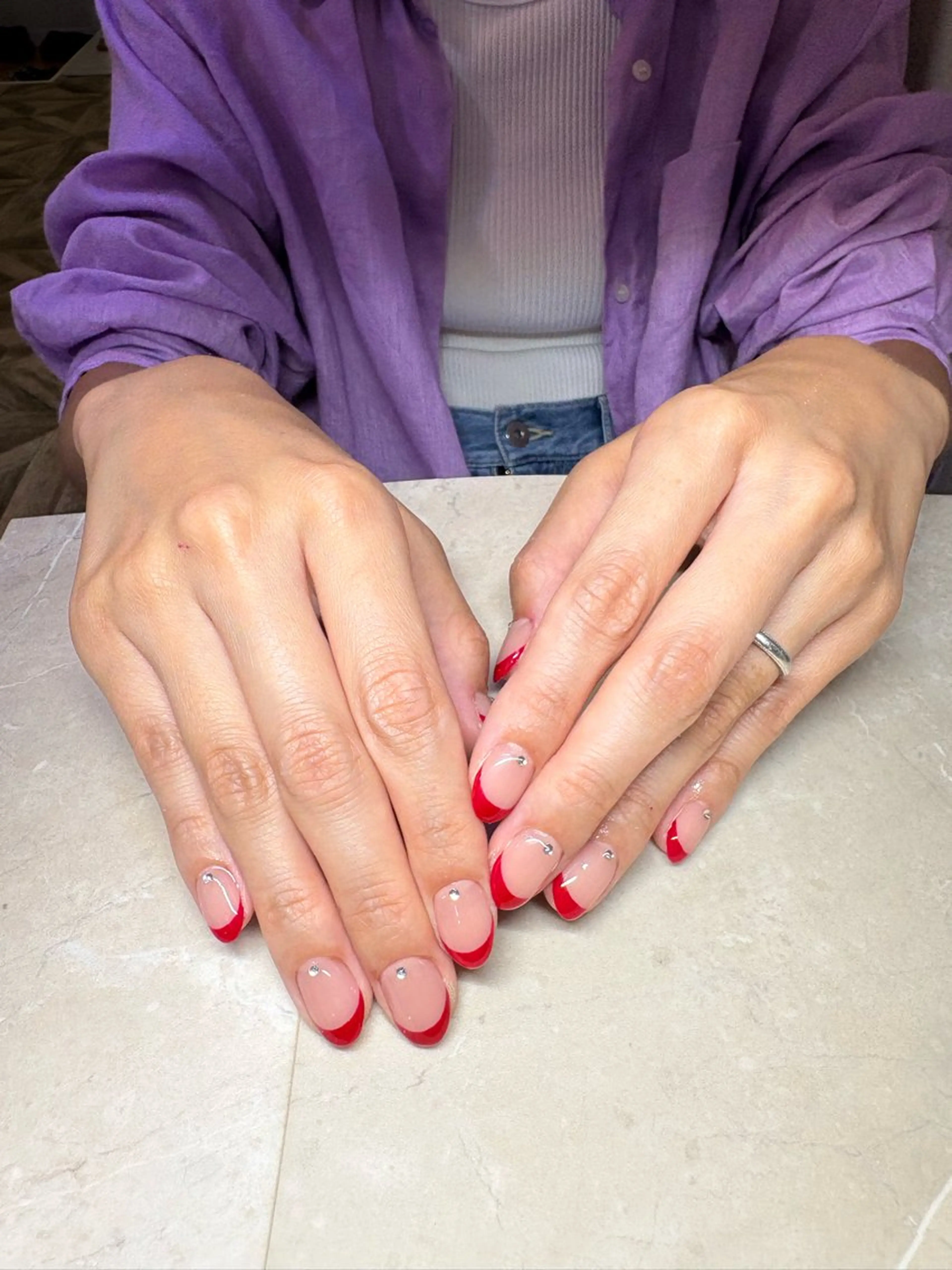 ネイル 三輪 彩美春のネイルデザイン