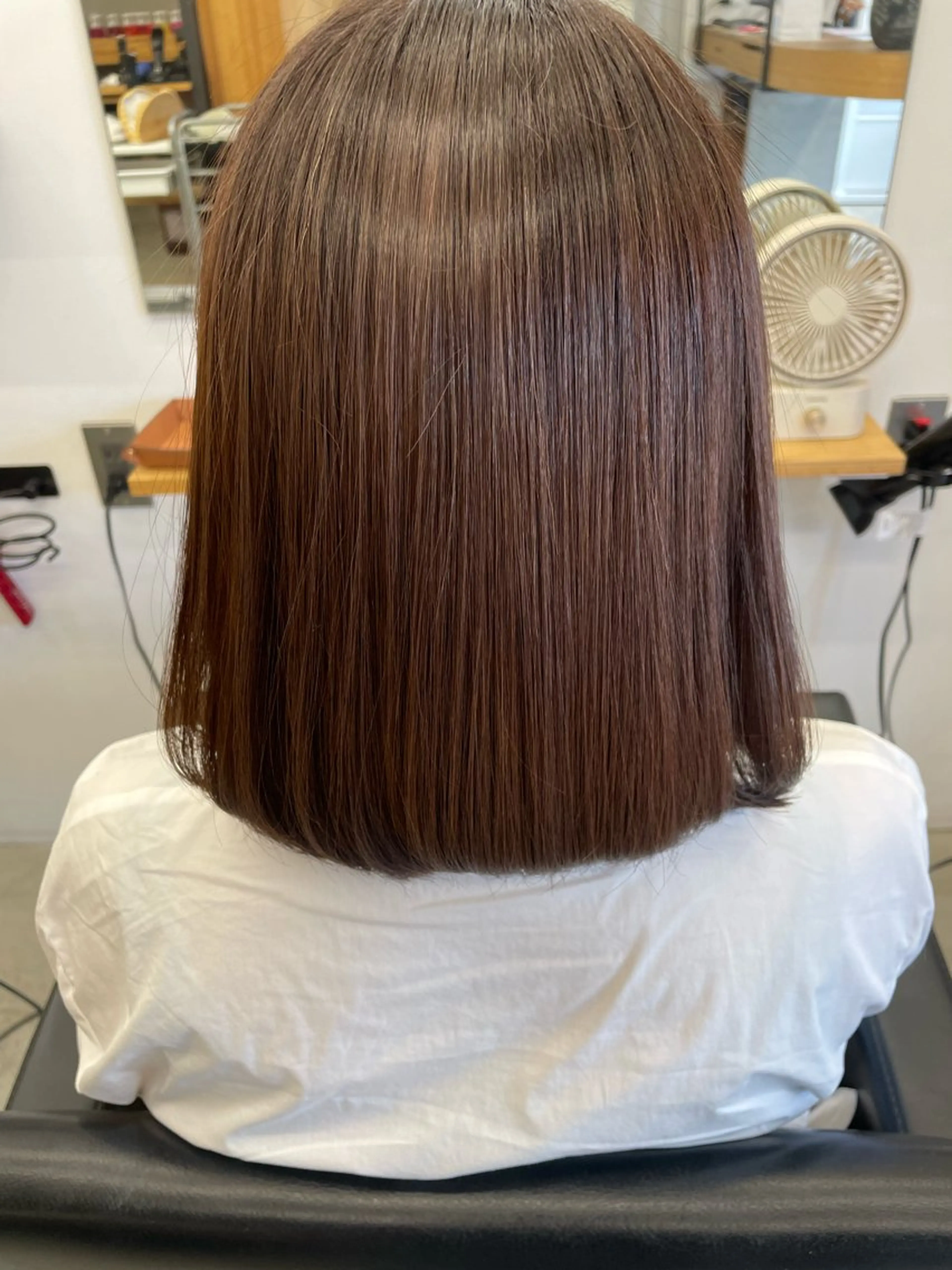 ミディアム 髪質改善 トリートメント 髪質改善/ハイライト /🌈瀧澤夕花のヘアスタイル