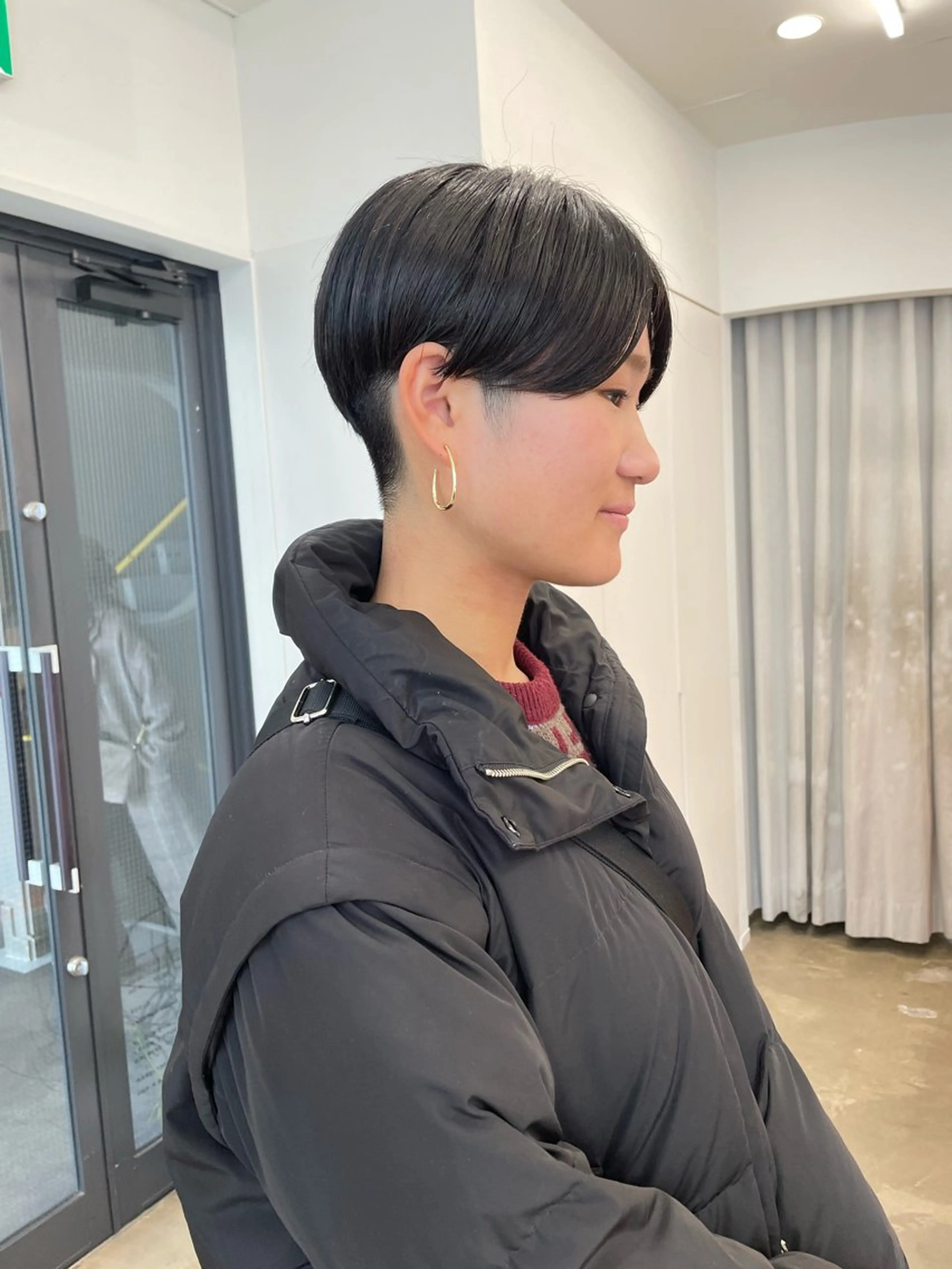 ショート パーマ pole所属・【pole】 minaのヘアスタイル