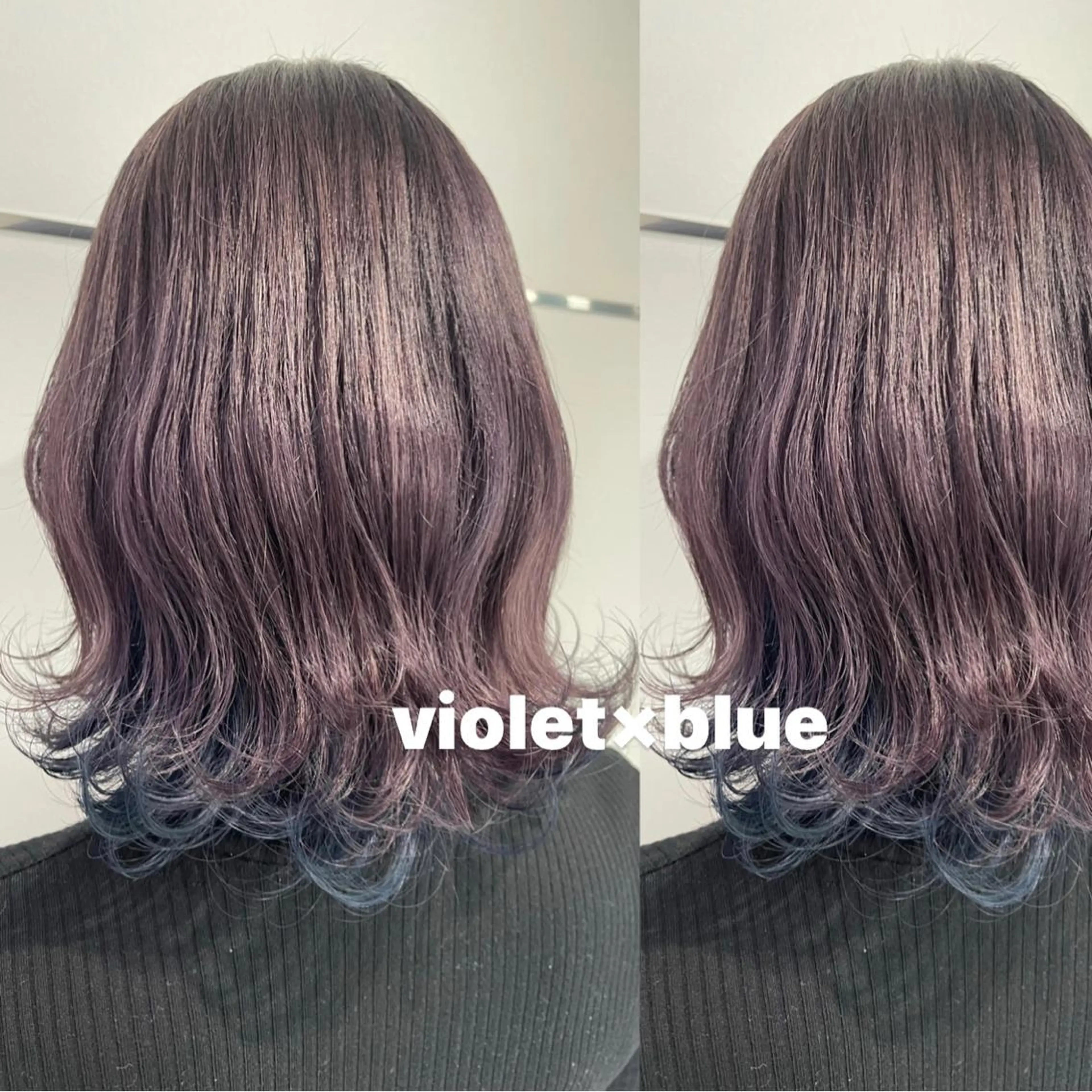 ミディアム シールエクステ エクステ ハイライト 髪質改善 ヨシンモリ ヘアカラー 🦋ami/浦和 ブリーチカラー🦋のヘアスタイル