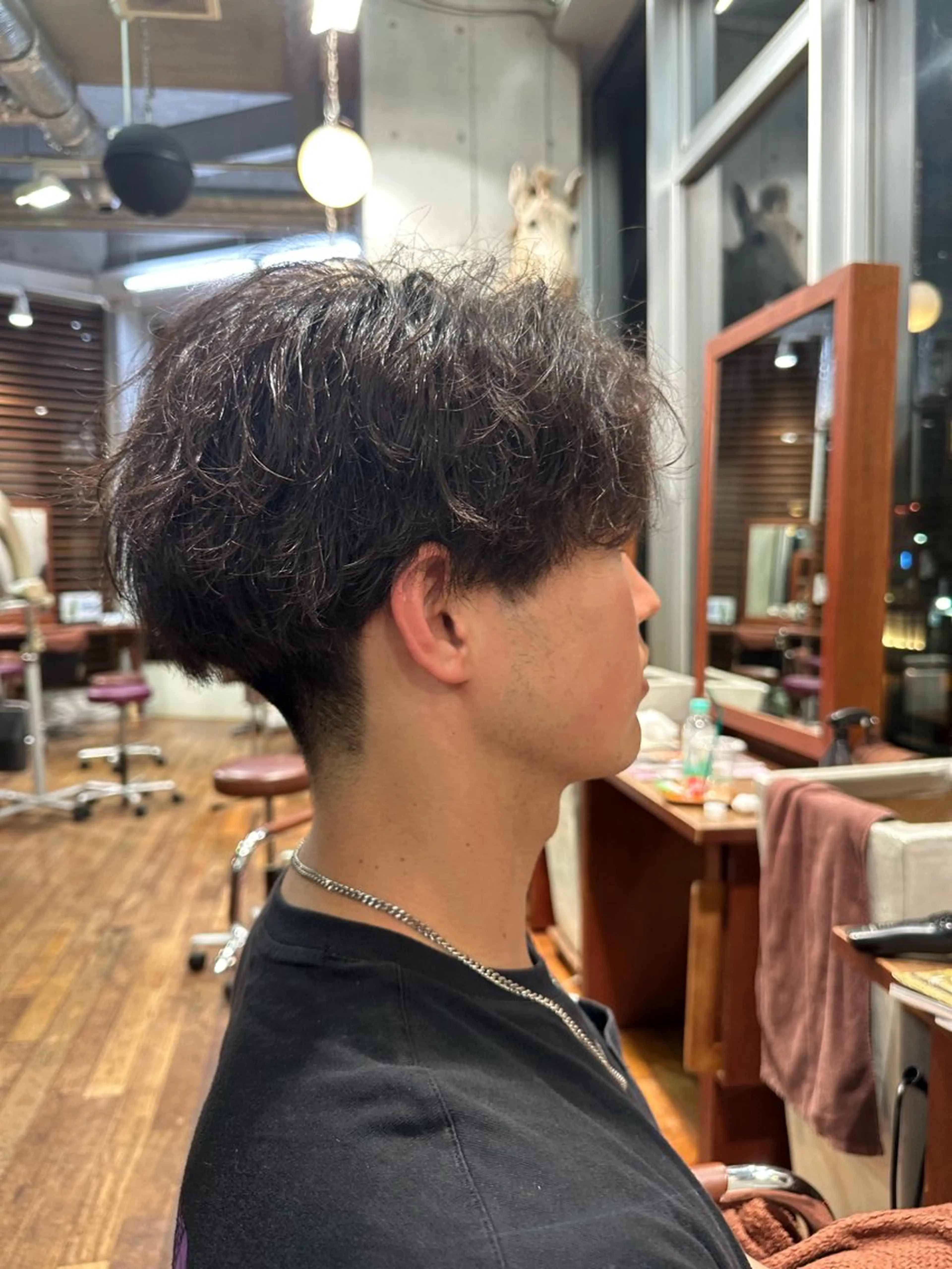 パーマ メンズ 髪質改善トリートメント&ケアカラー MRN.新宿西口所属・👑MRN👑 HIROMIのヘアスタイル