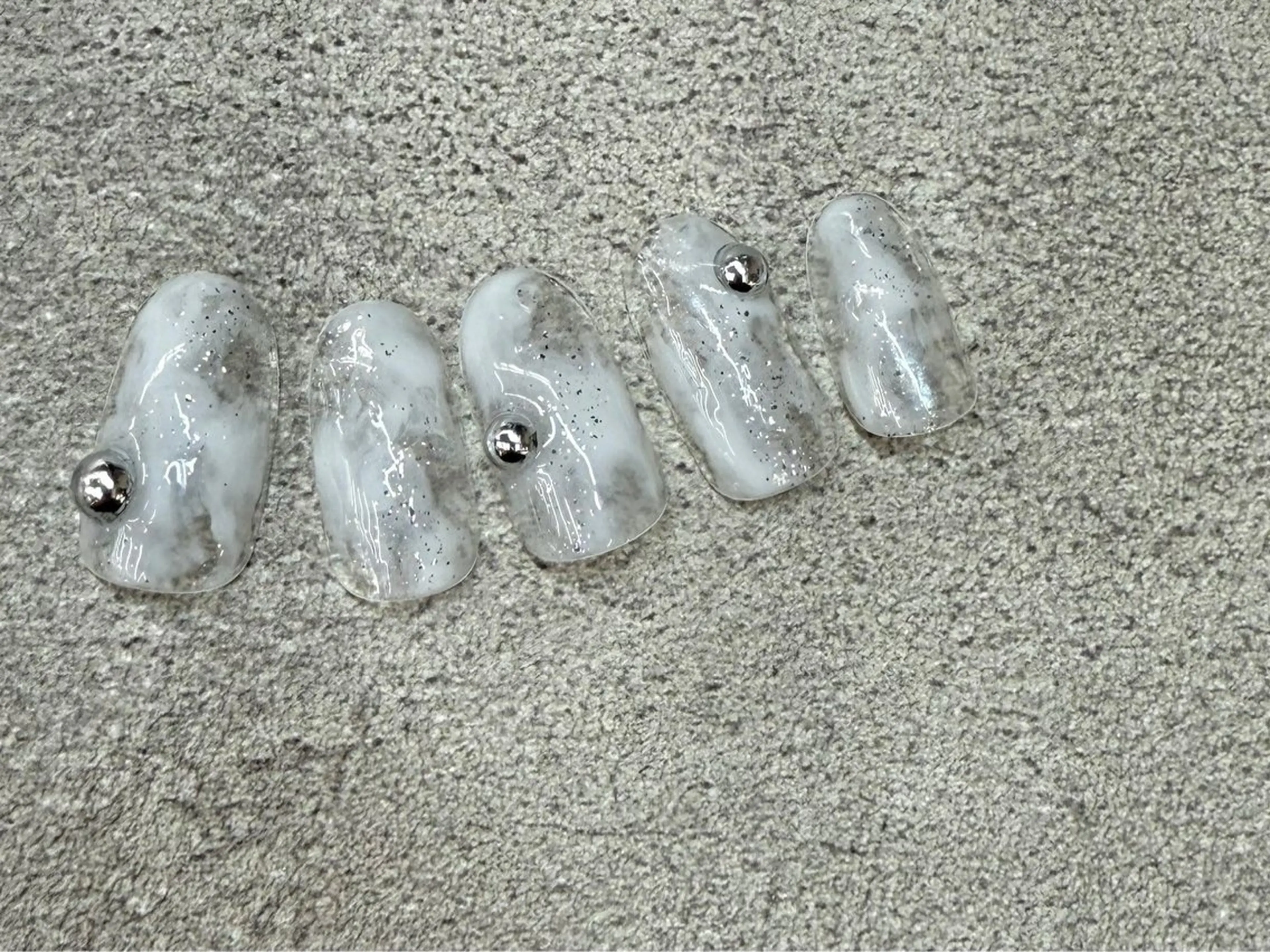 ネイル ⭐︎休業中の練習⭐︎ JNA認定講師髙橋のネイルデザイン