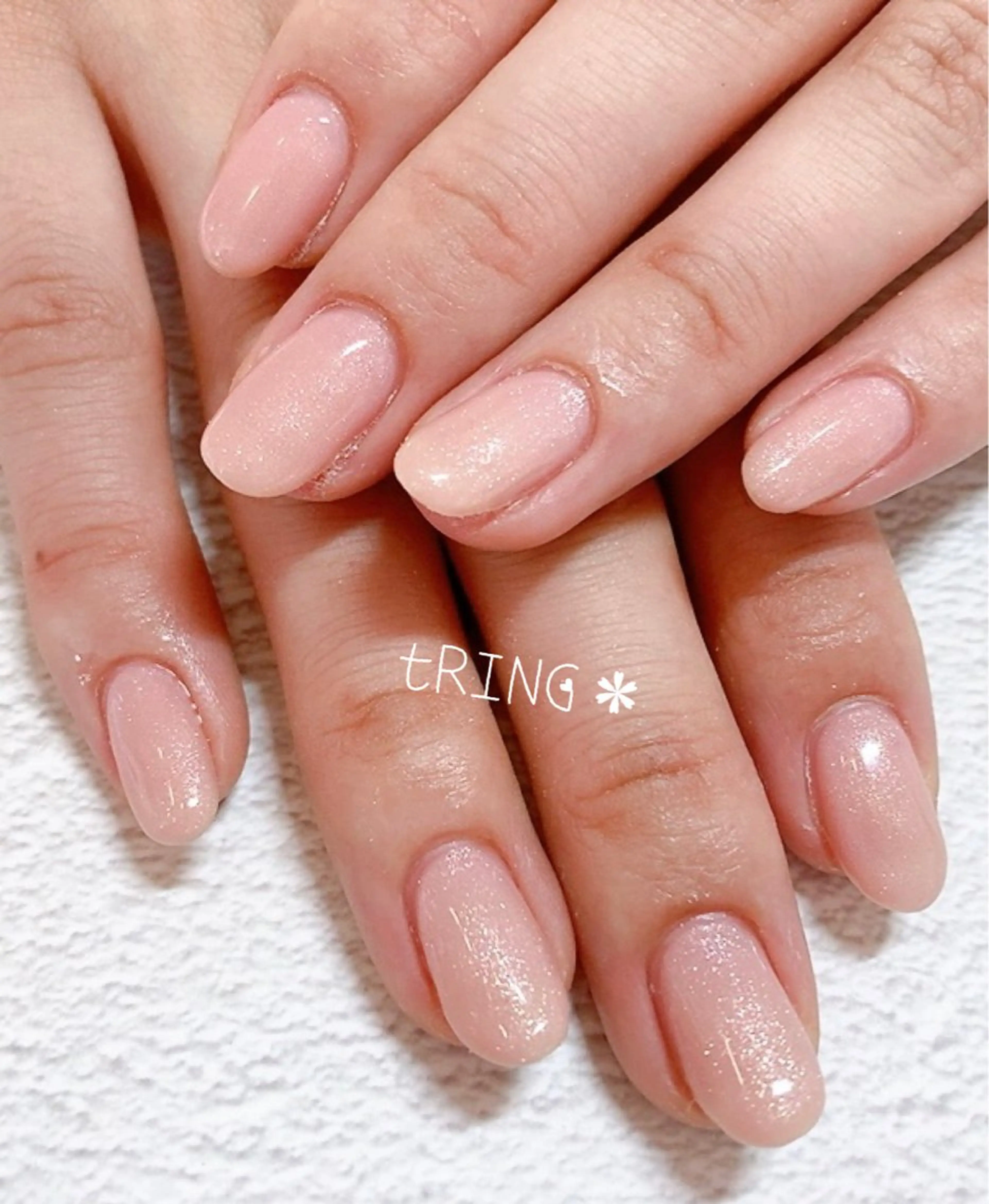 ネイル ハンドネイル tRING＊ しいの木台のネイルデザイン