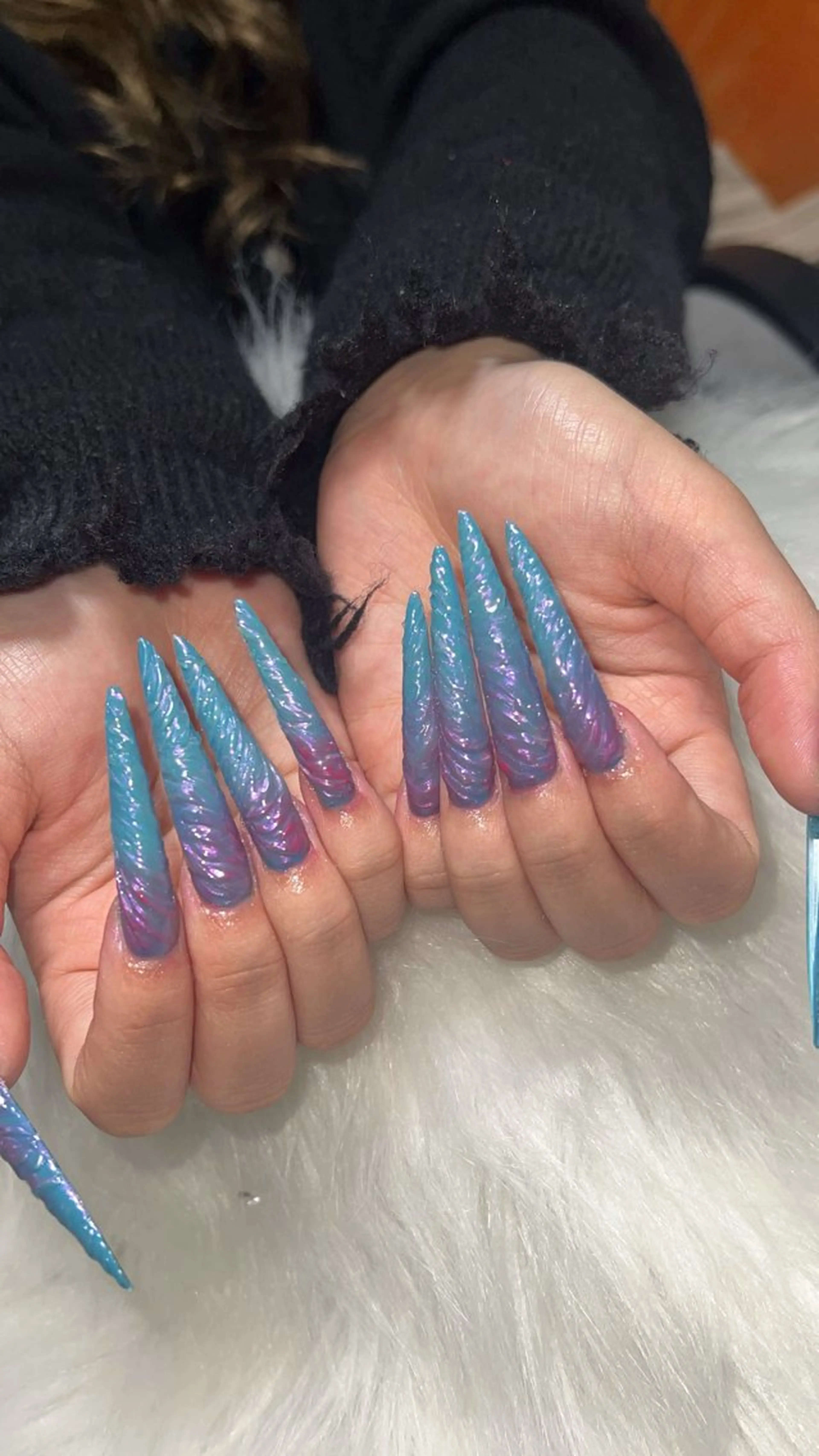 ネイル ハンドネイル OPHELIA 𓃛のネイルデザイン