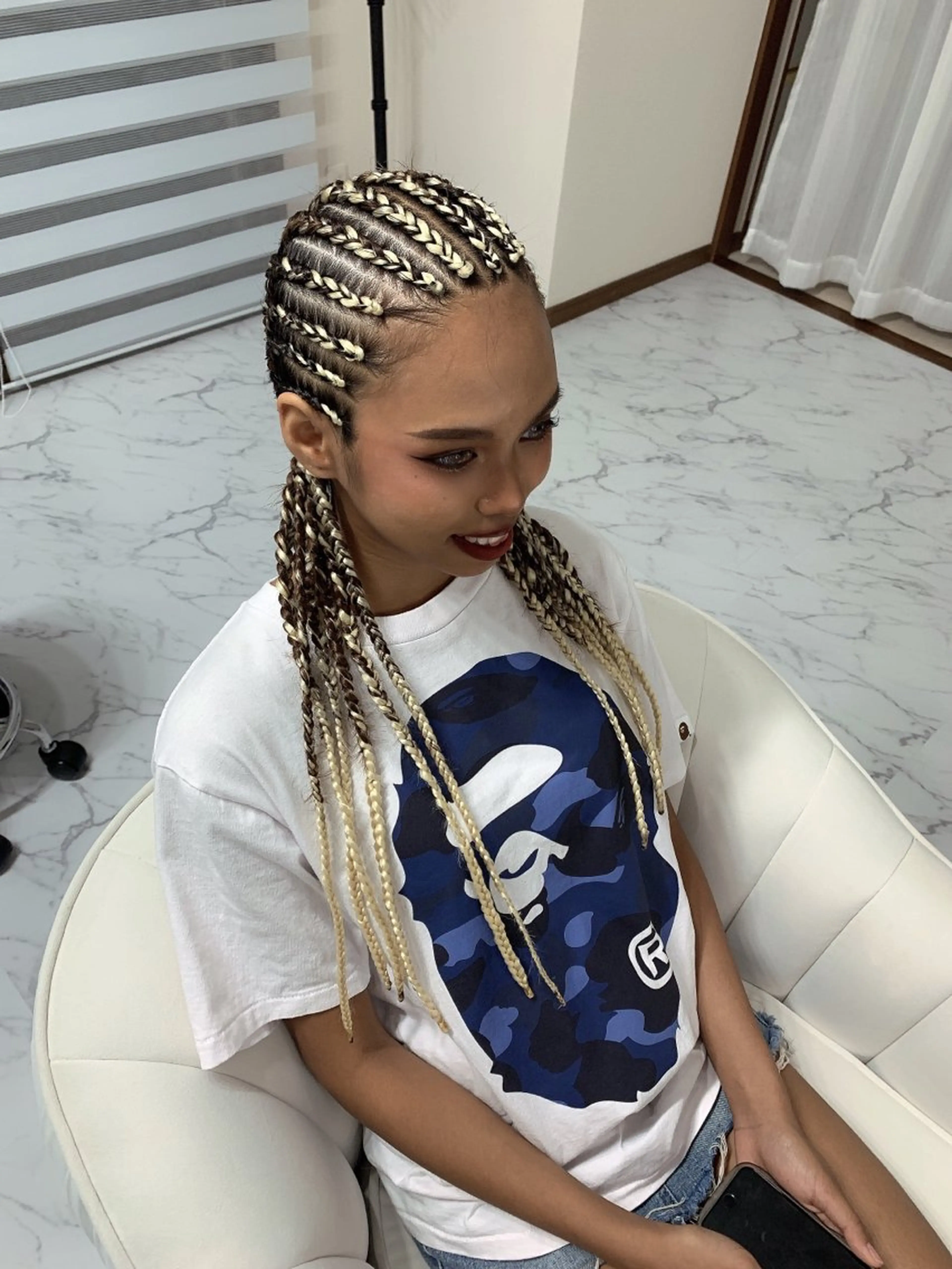 ヘアアレンジ エクステ ヘアセット SPINEL Sawaのヘアスタイル