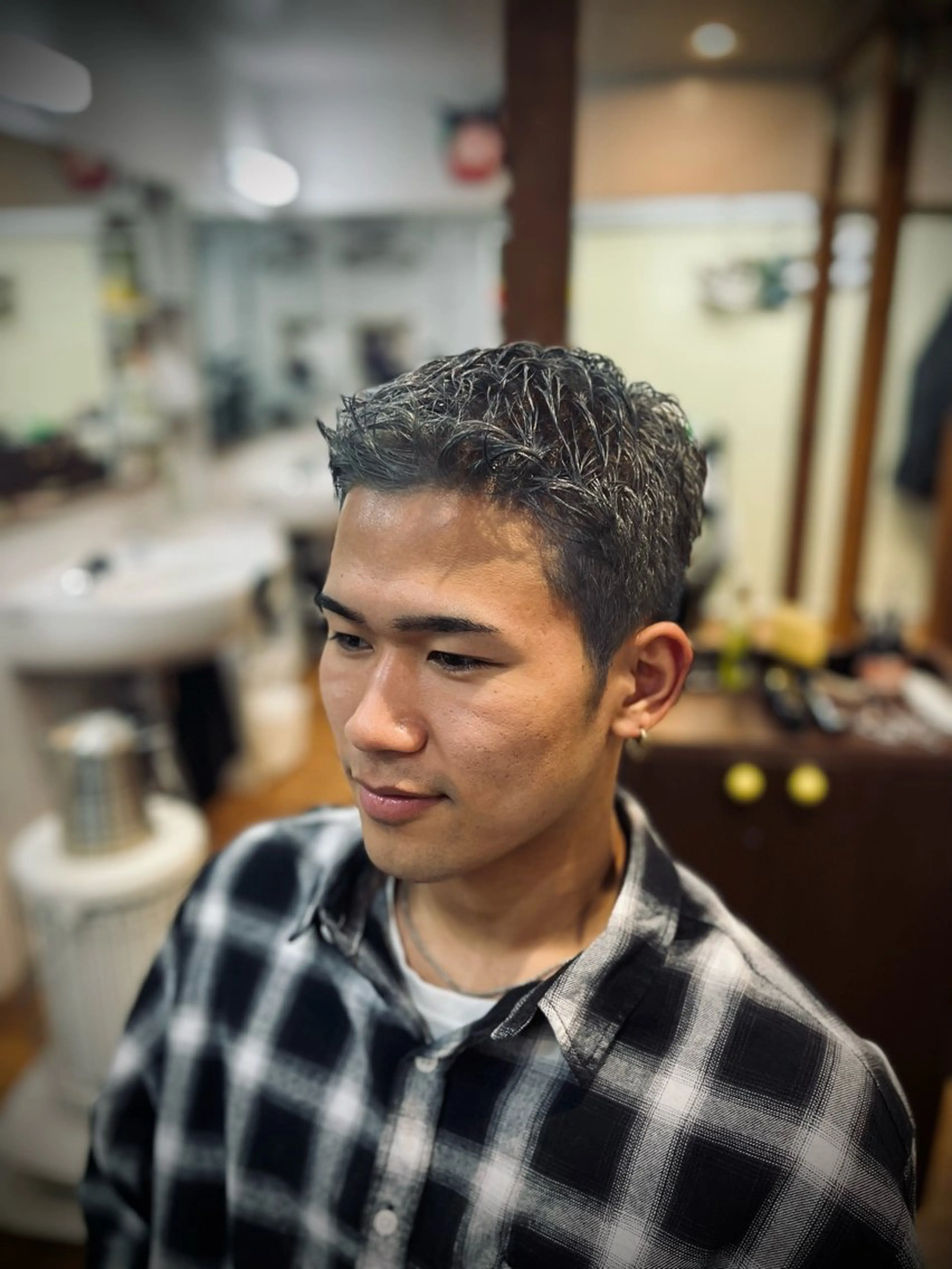 ショート ショートヘア past and new所属・田島 塁のヘアスタイル