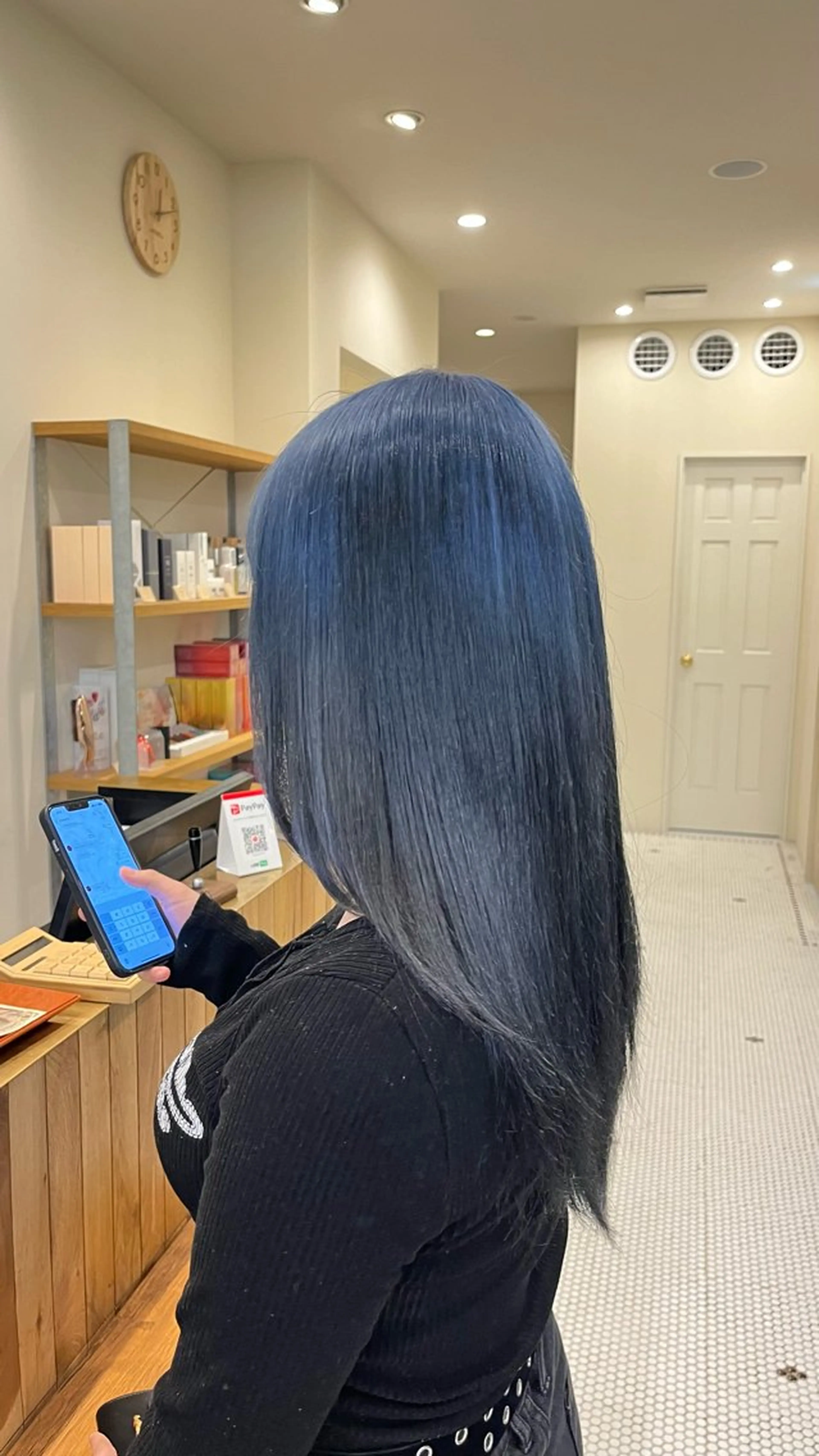 セミロング ヘアカラー 韓国レイヤーカット/ ハイトーン/マアヤのヘアスタイル