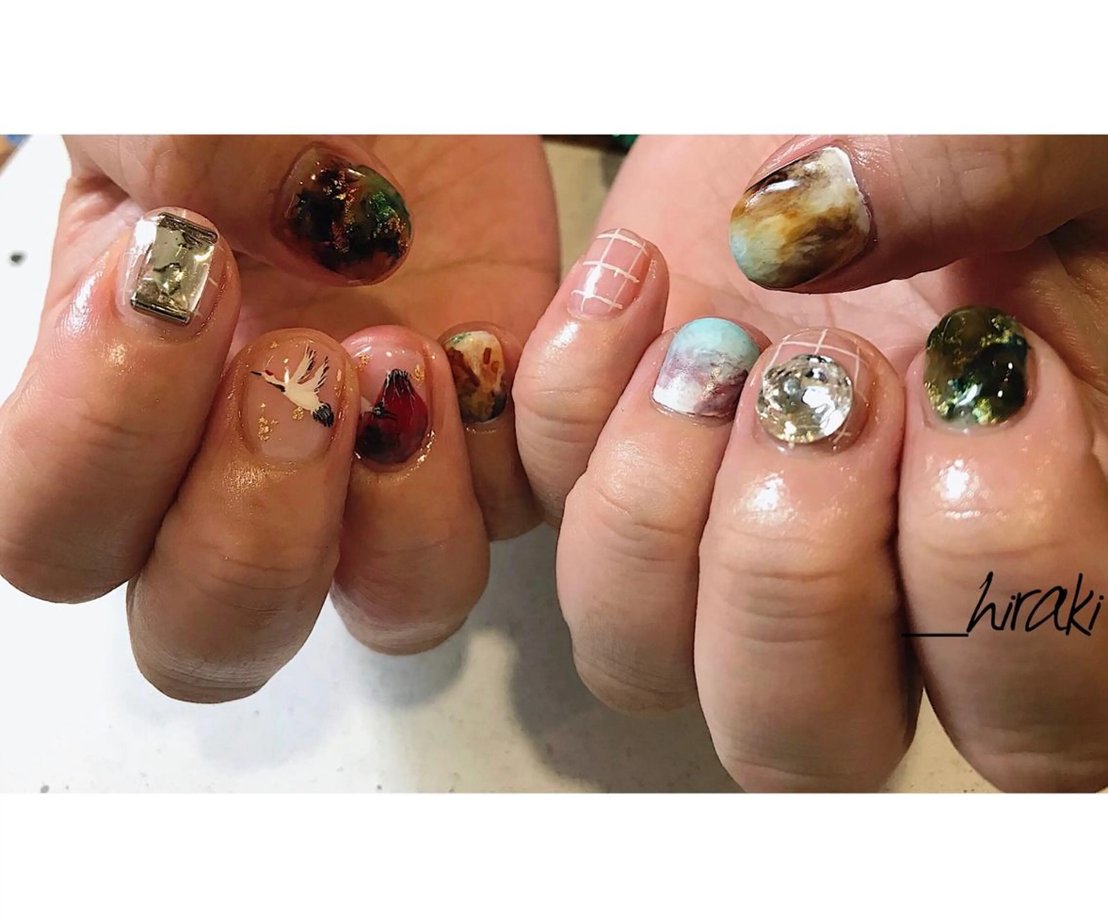 ネイル nail atelier AMBER所属・saori .の眉毛・アイブロウイメージ
