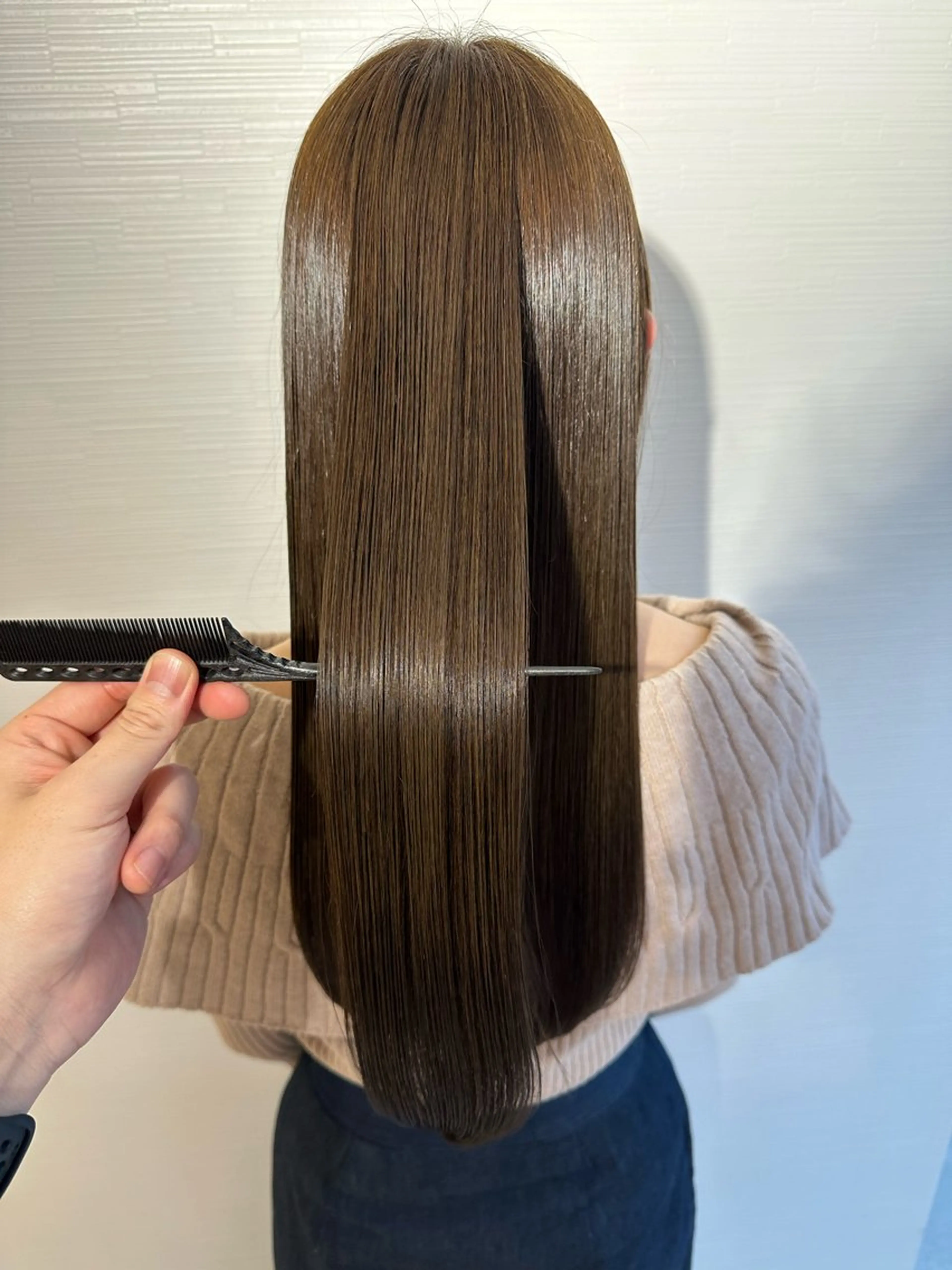 ロング カラー 髪質改善 トリートメント 🌈ハイトーン髪質改 善🌈polon🌟のヘアスタイル