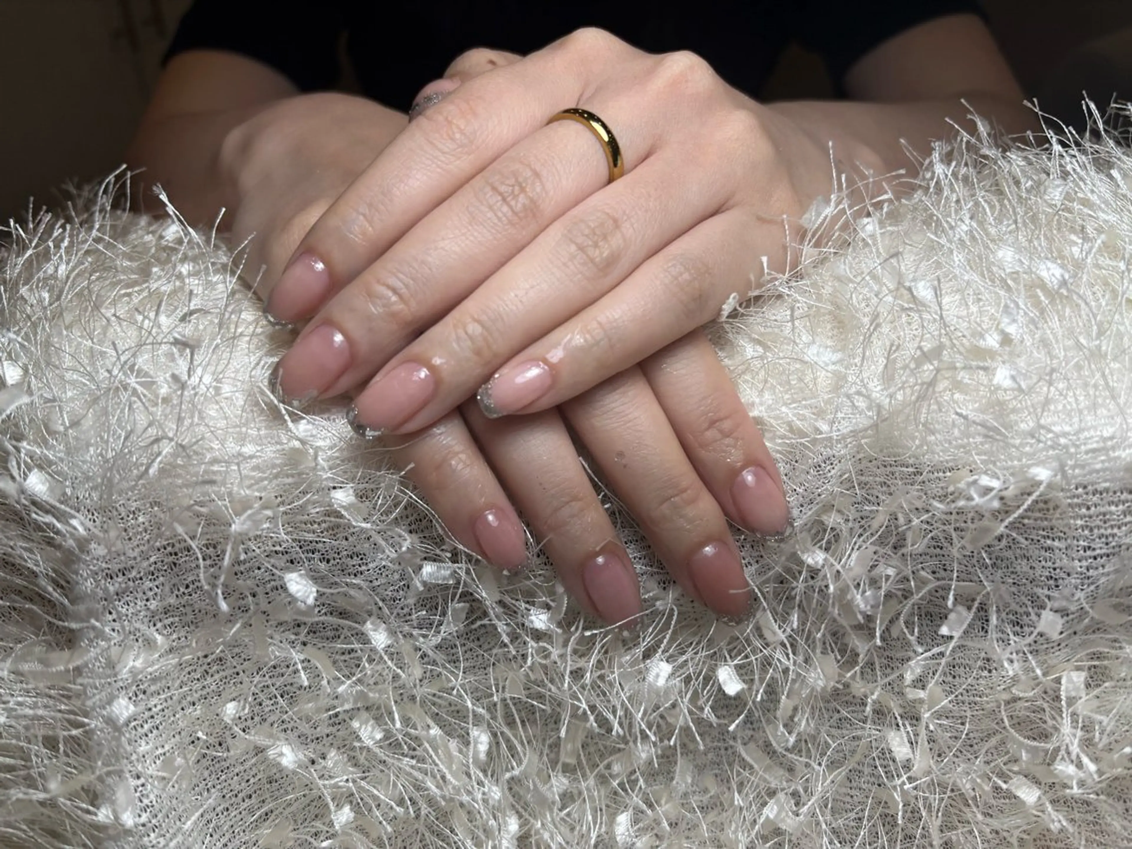 ネイル チークネイル 長さ出し フットネイル フレンチネイル ジェルネイル ハンドネイル Enny lovelyのネイルデザイン