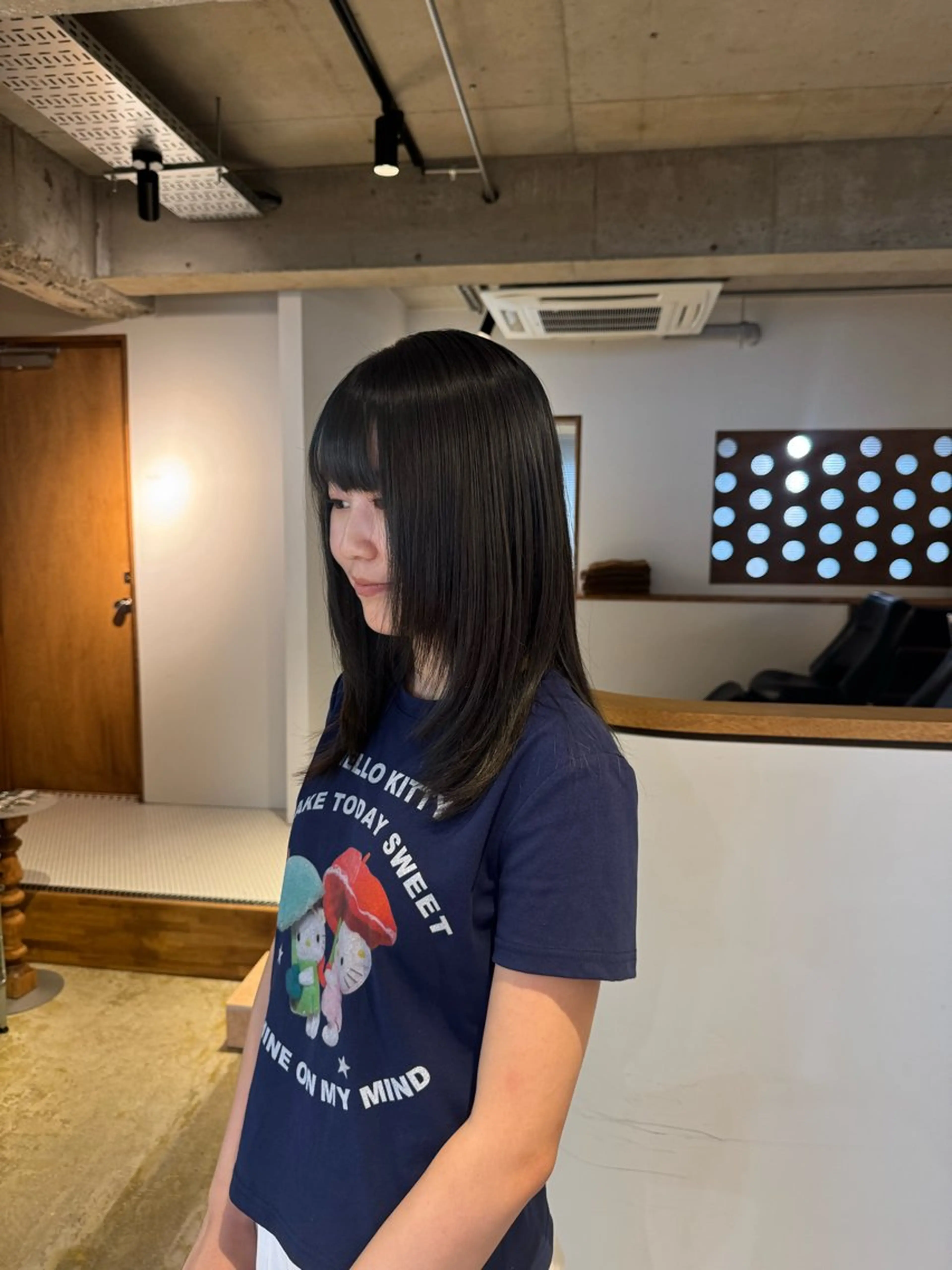 ロング カラー 名駅/酸性ストレート /ワンカラー/アヤハのヘアスタイル