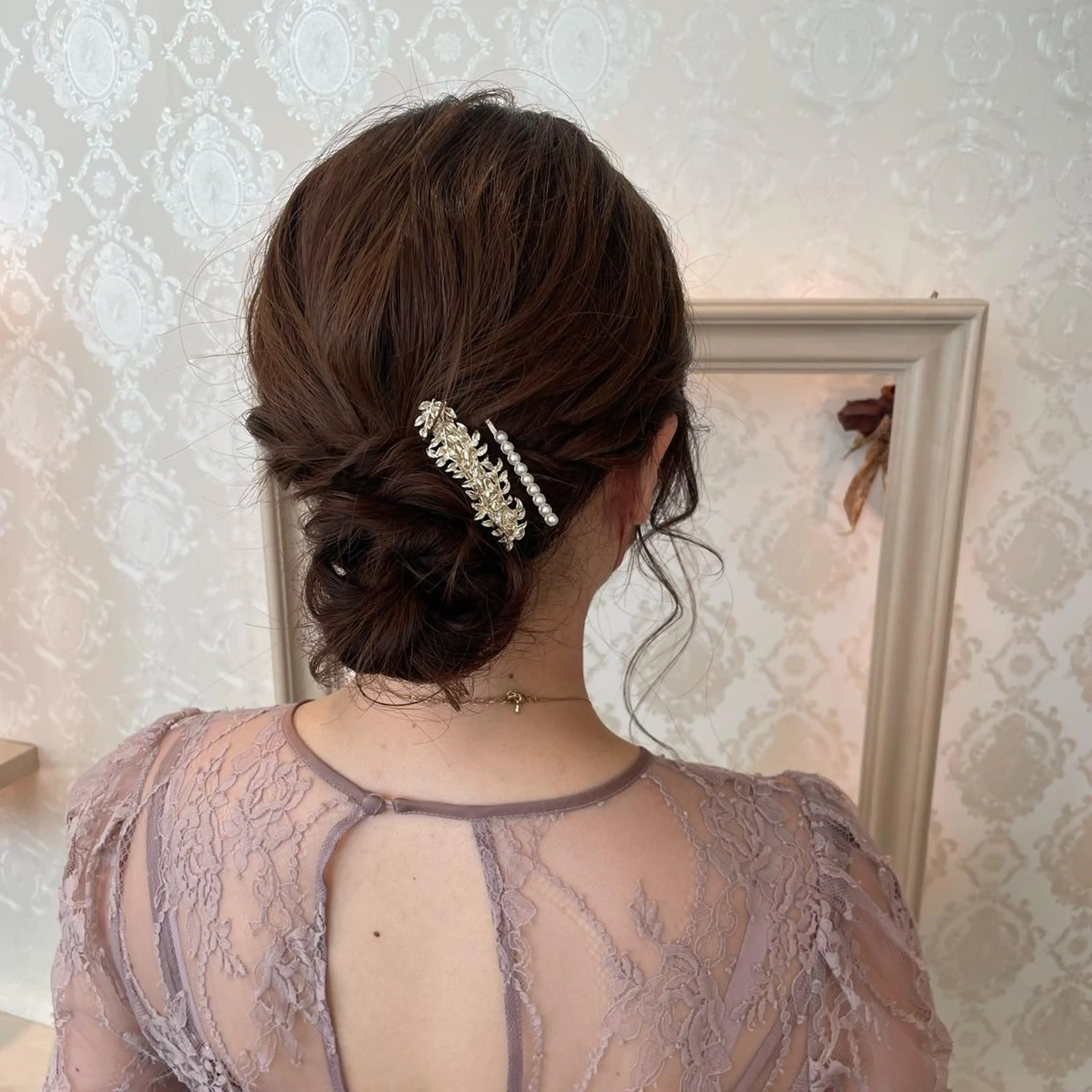 ヘアアレンジ ヘアセット 🍪ﾖｼｲﾊﾙﾈ🍪 ﾗﾍﾞﾝﾀﾞｰｶﾗｰのヘアスタイル