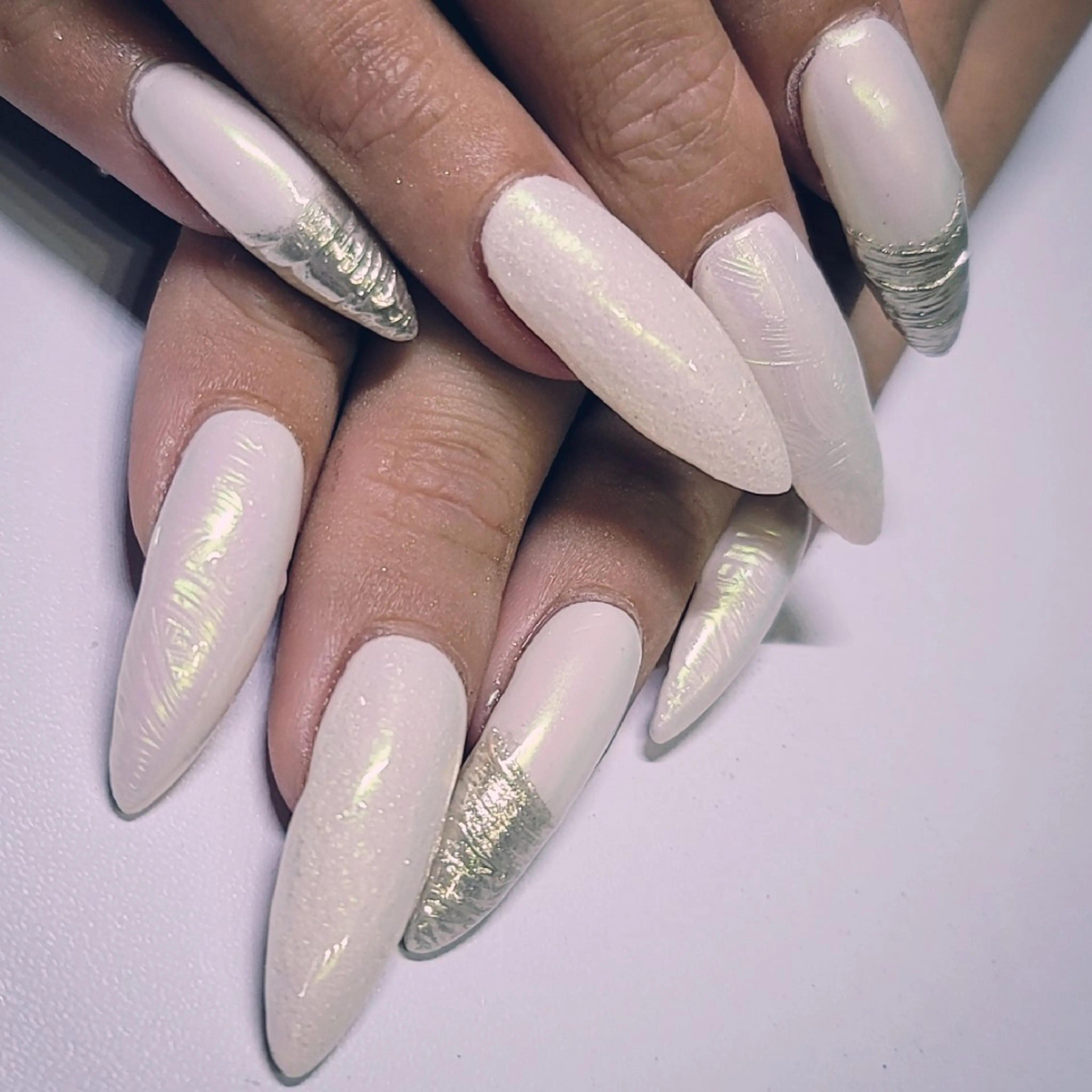 ネイル アートネイル オーロラネイル ジェルネイル ニュアンスネイル ワンカラーネイル ハンドネイル よしだ ひろきのネイルデザイン