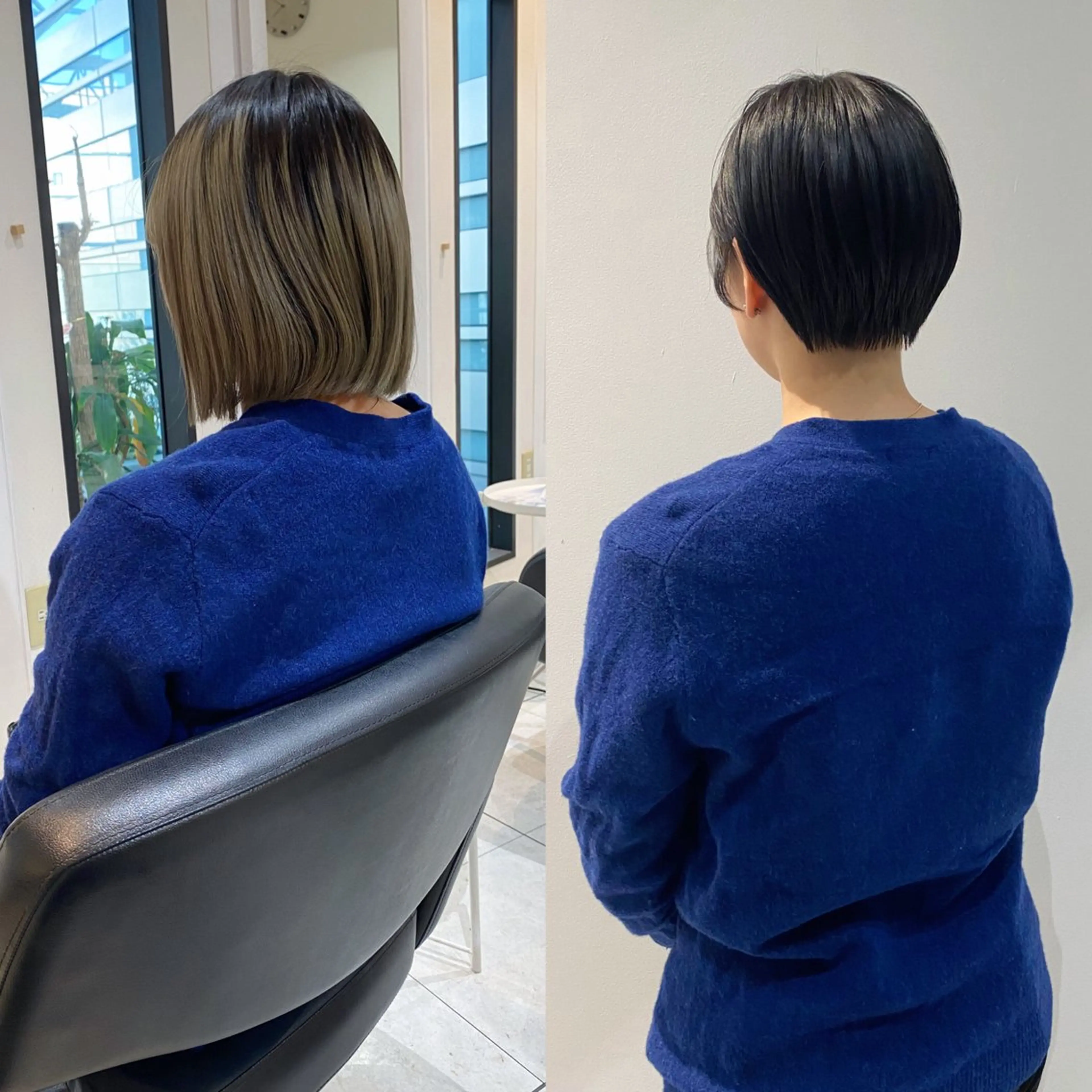 ショート カラー ボブ ショートヘア カット ヘアカラー トリートメント mai / linoah˚✧のヘアスタイル