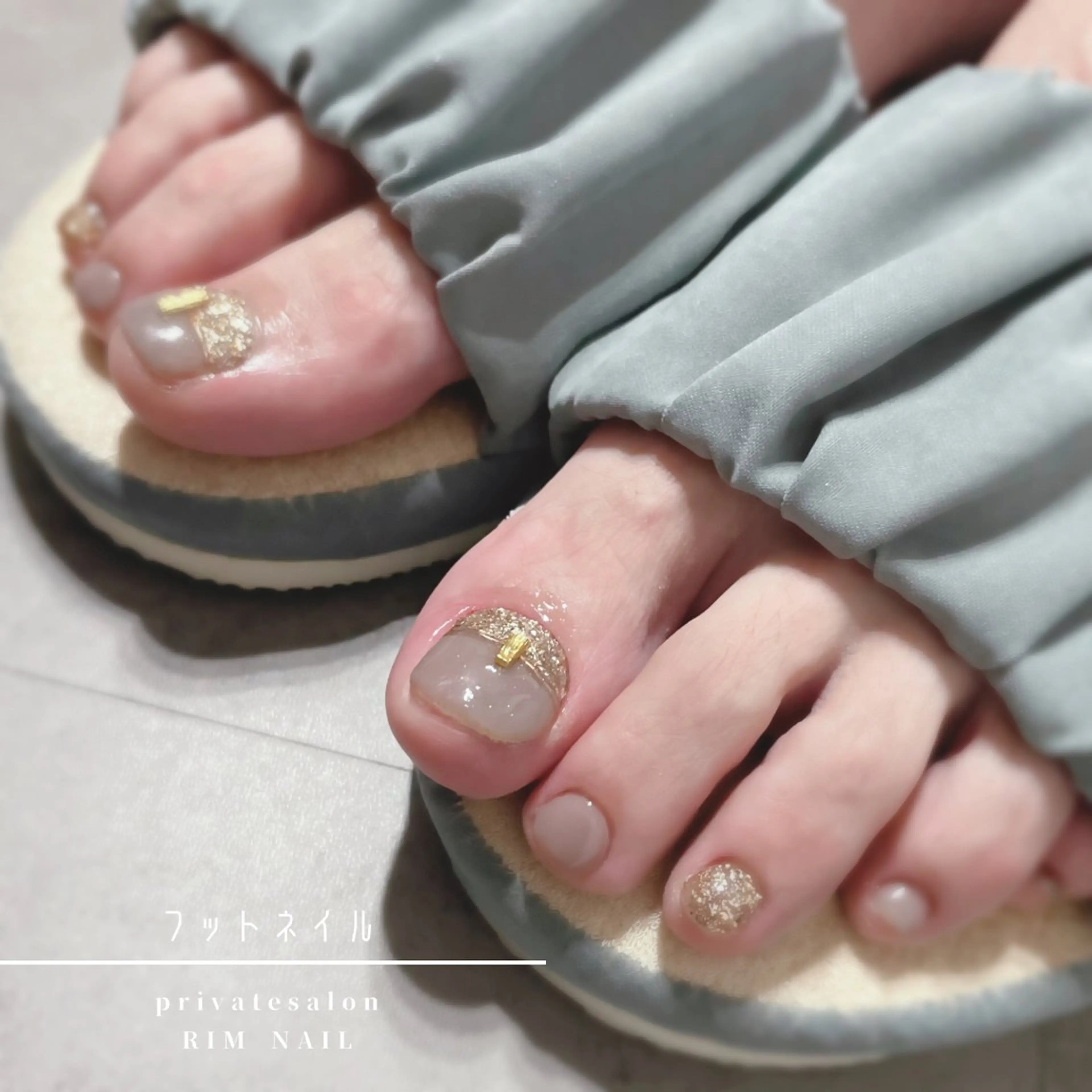 ネイル フットネイル RIMNAIL リムネイルのネイルデザイン