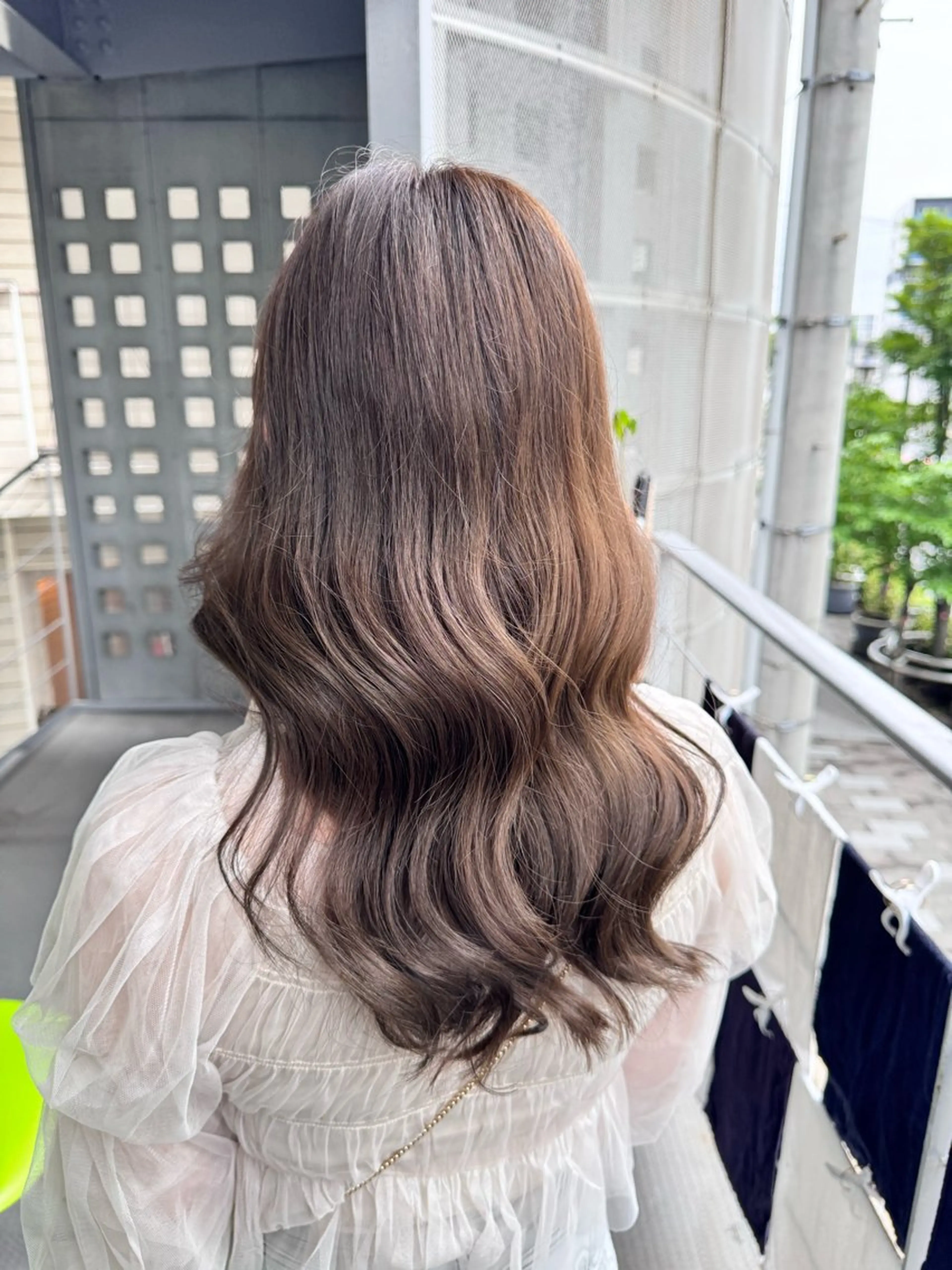 カラー カット ヘアカラー 河田 愛菜のヘアスタイル