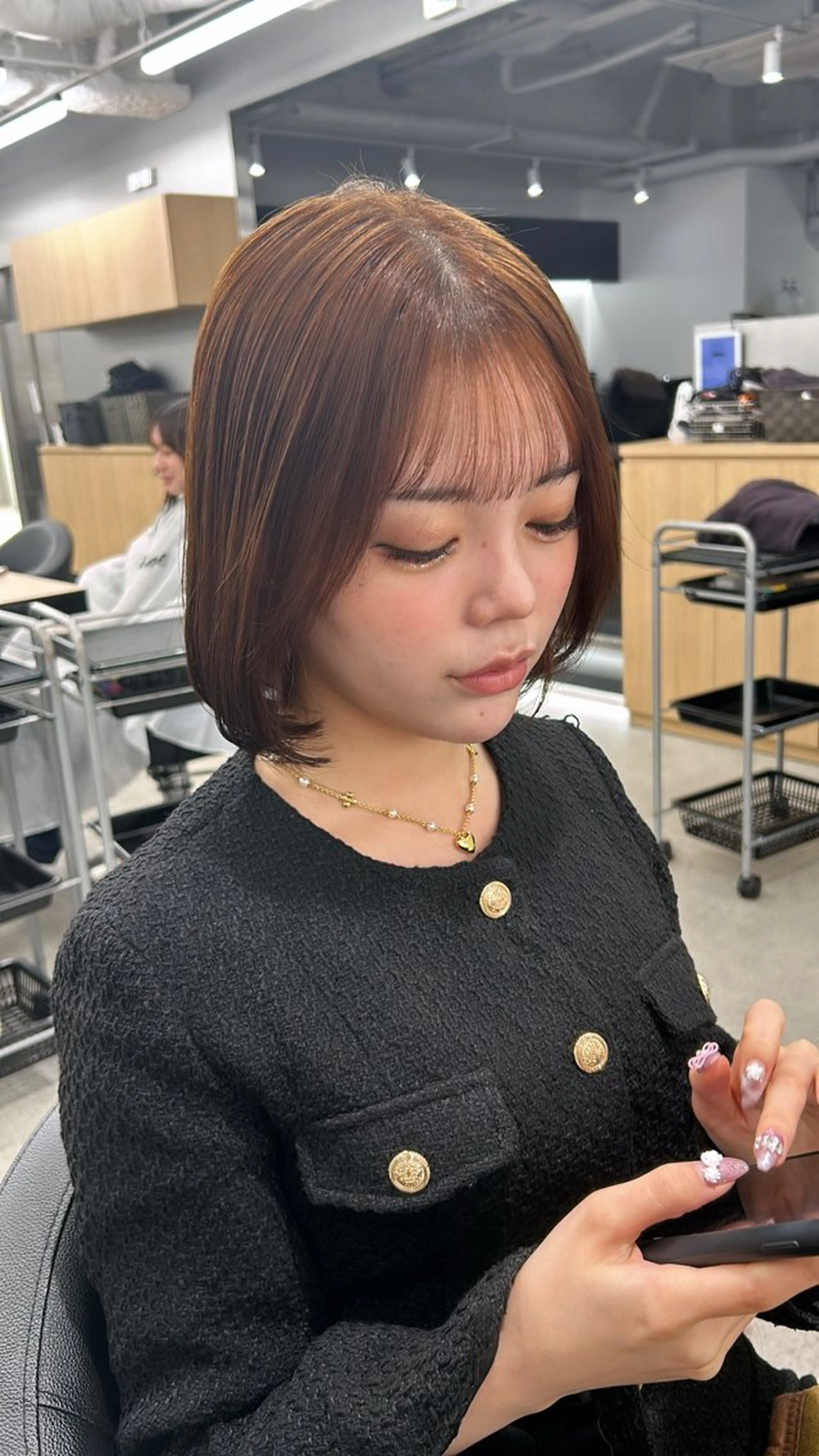 ロング メンズ ヘアカラー トリートメント 艶感ミルクティー🤍 色落ち綺麗🤍ともやのヘアスタイル