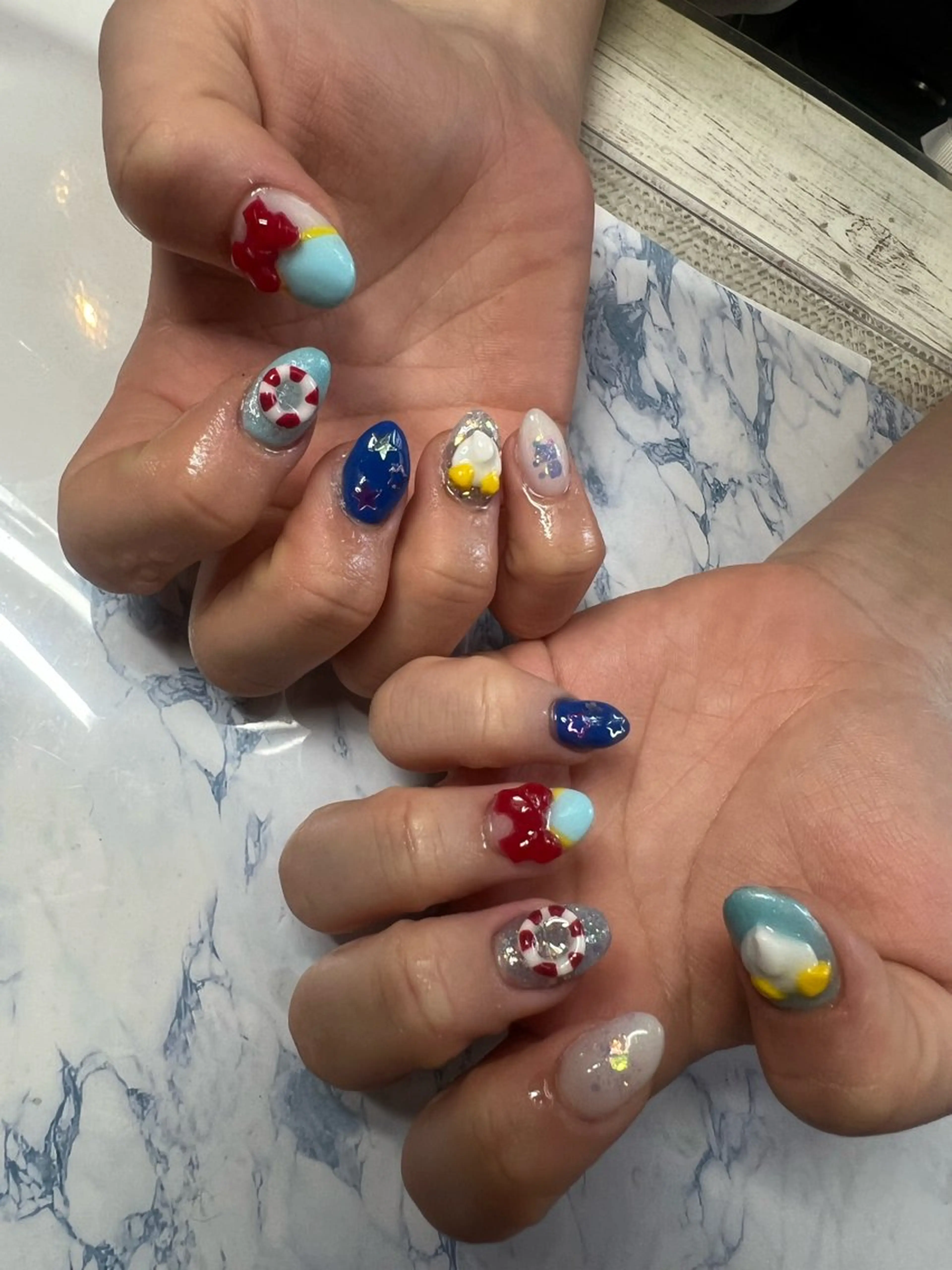 ネイル 星 亜也加のネイルデザイン