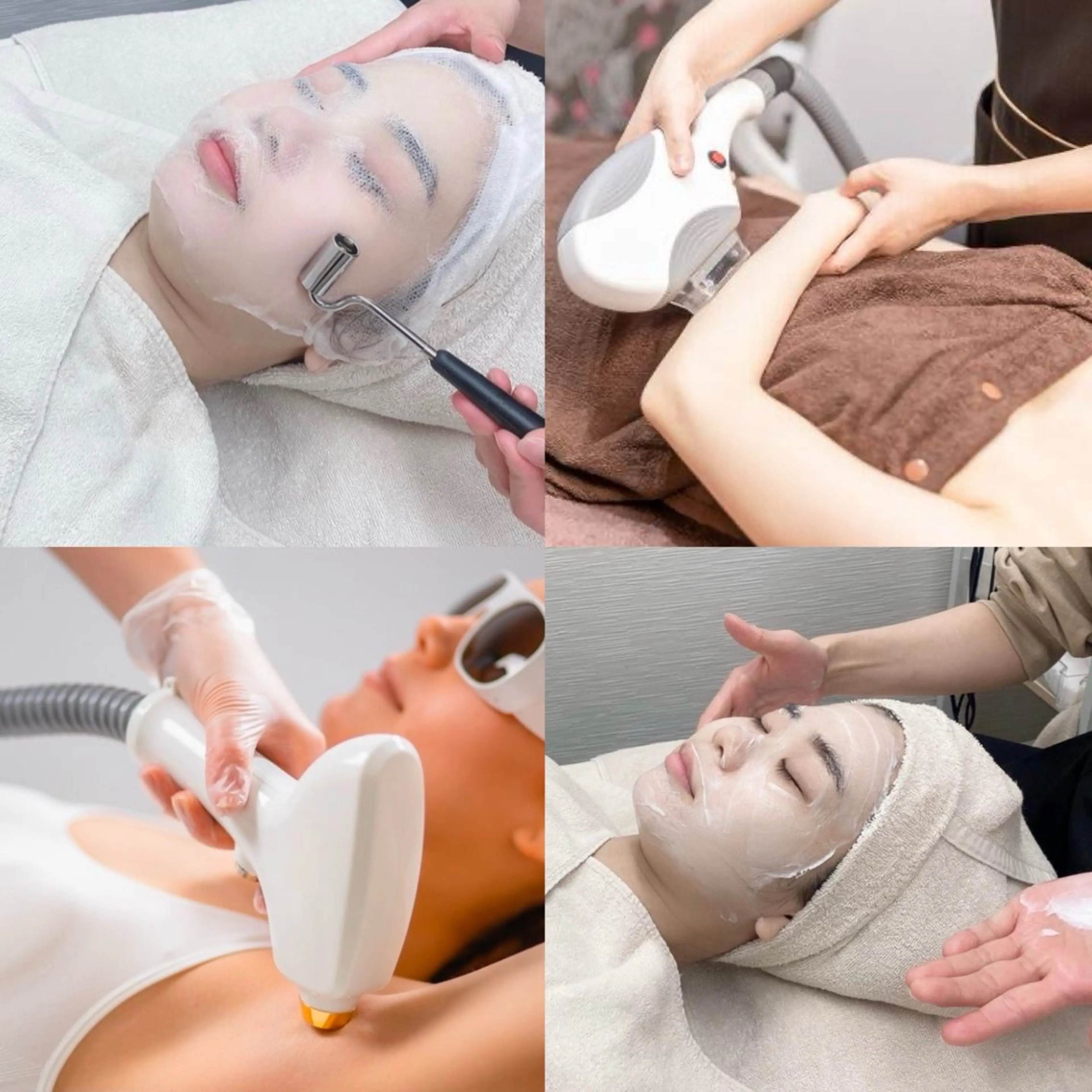 【選べるセットメニュー❕】　　　　　　　　　　　　　　　　　　　　　　　フェイシャルエステ＋脱毛体験✨の写真