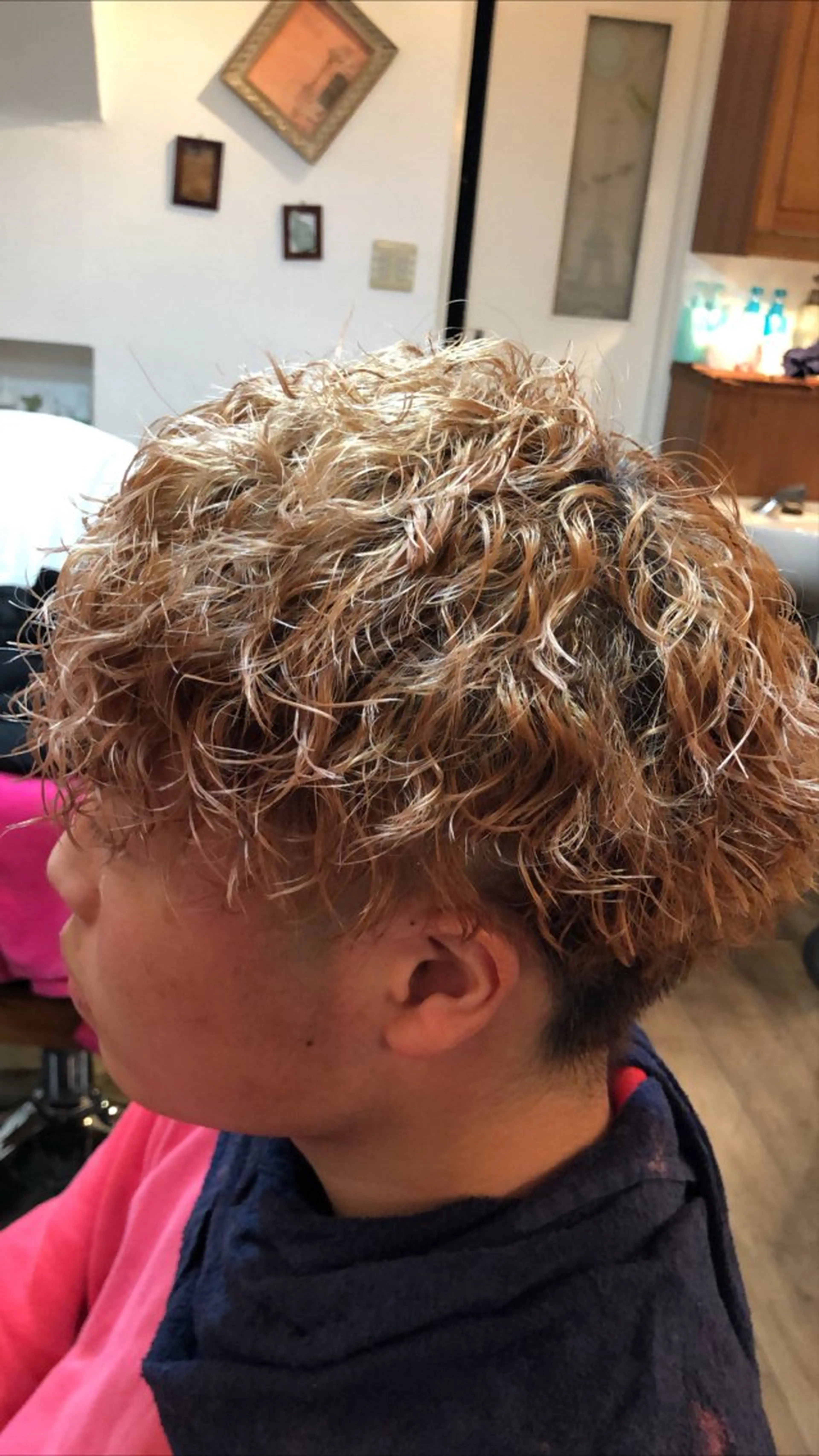 パーマ メンズ メンズパーマ スパイラルパーマ 鶴田 悠斗のヘアスタイル