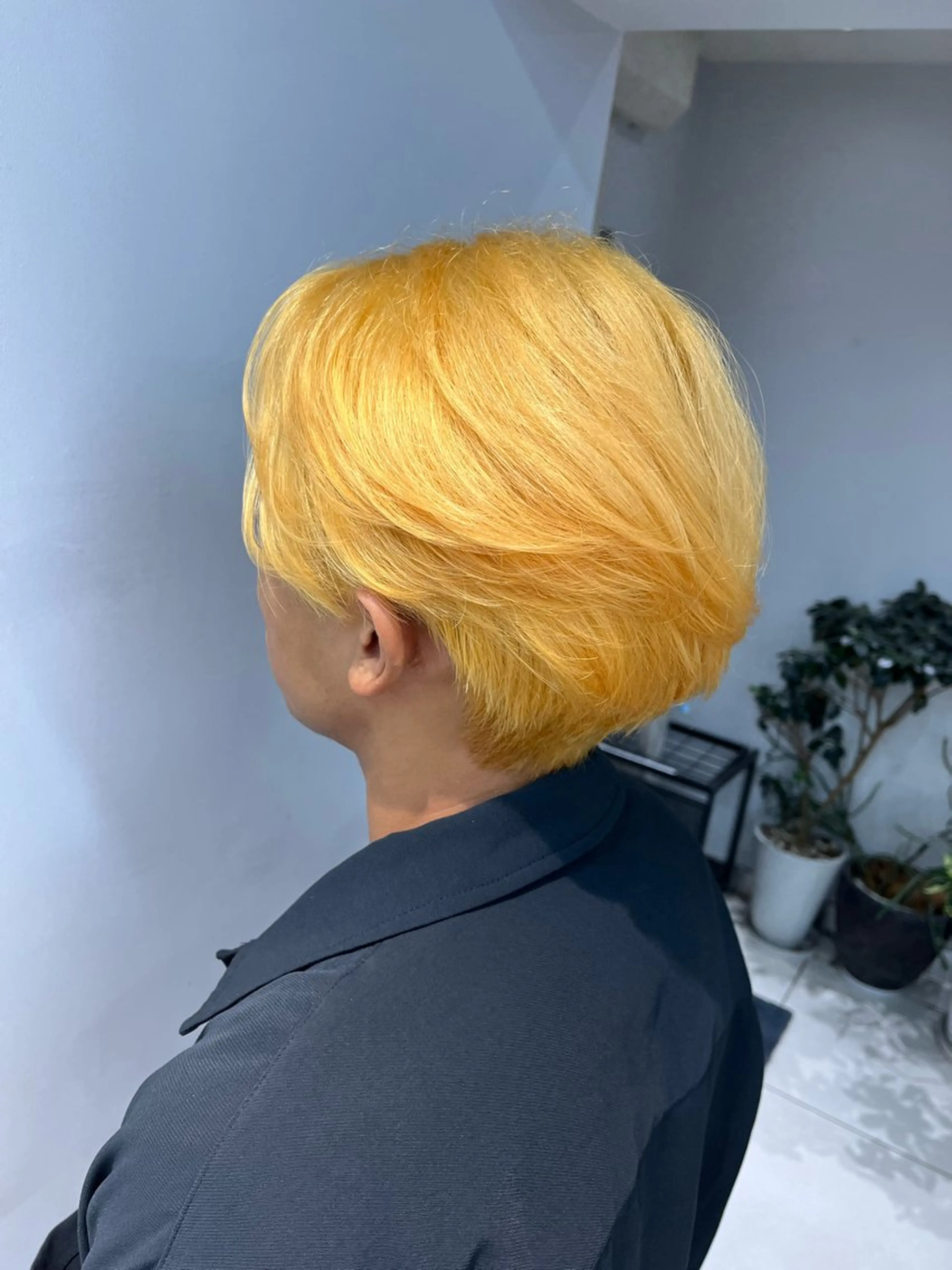 ショート ヘアカラー 💫ハイトーンボブ/ HARU💫のヘアスタイル