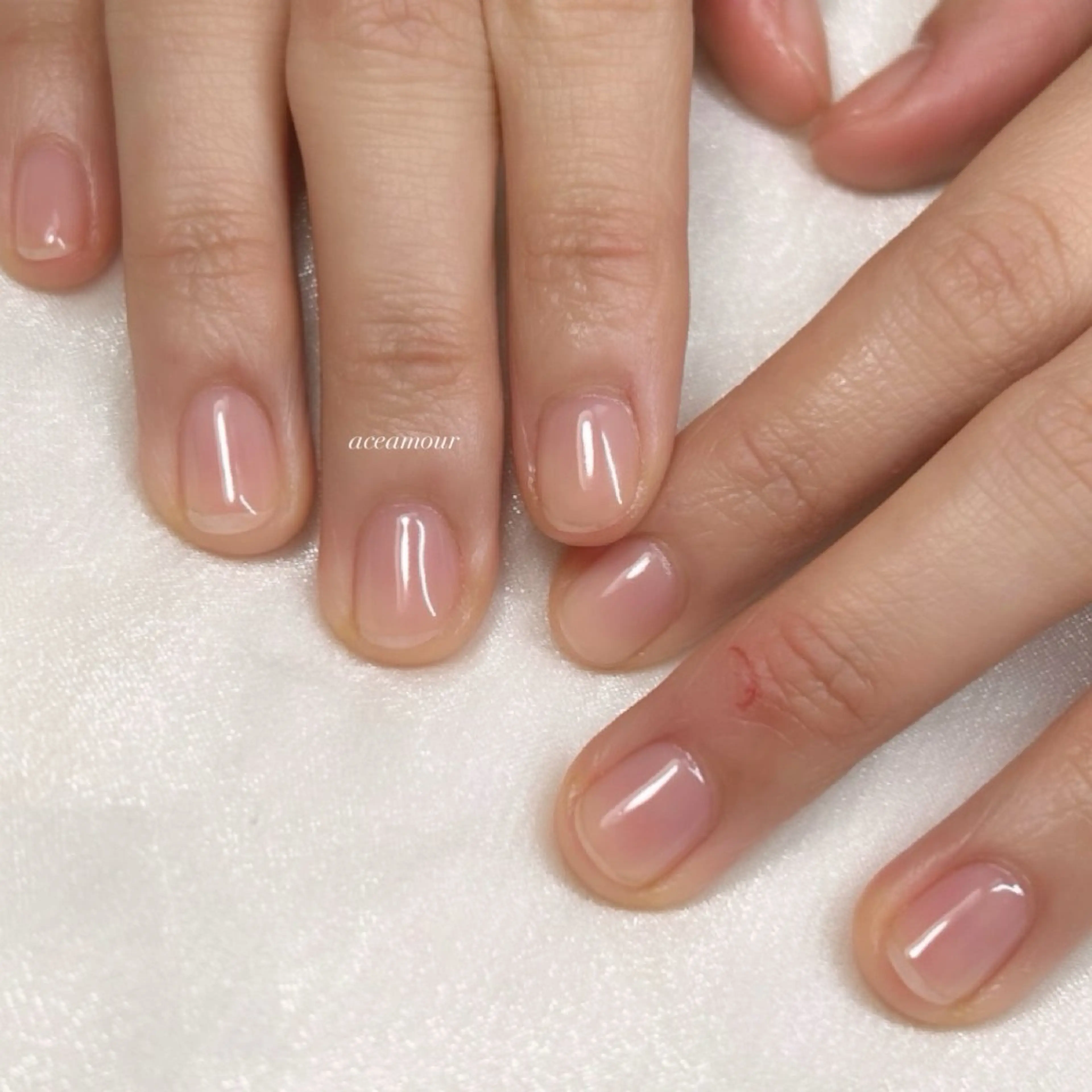 ネイル クリアネイル ジェルネイル ハンドネイル ネイル/耳つぼ /新ホワイトニングのネイルデザイン