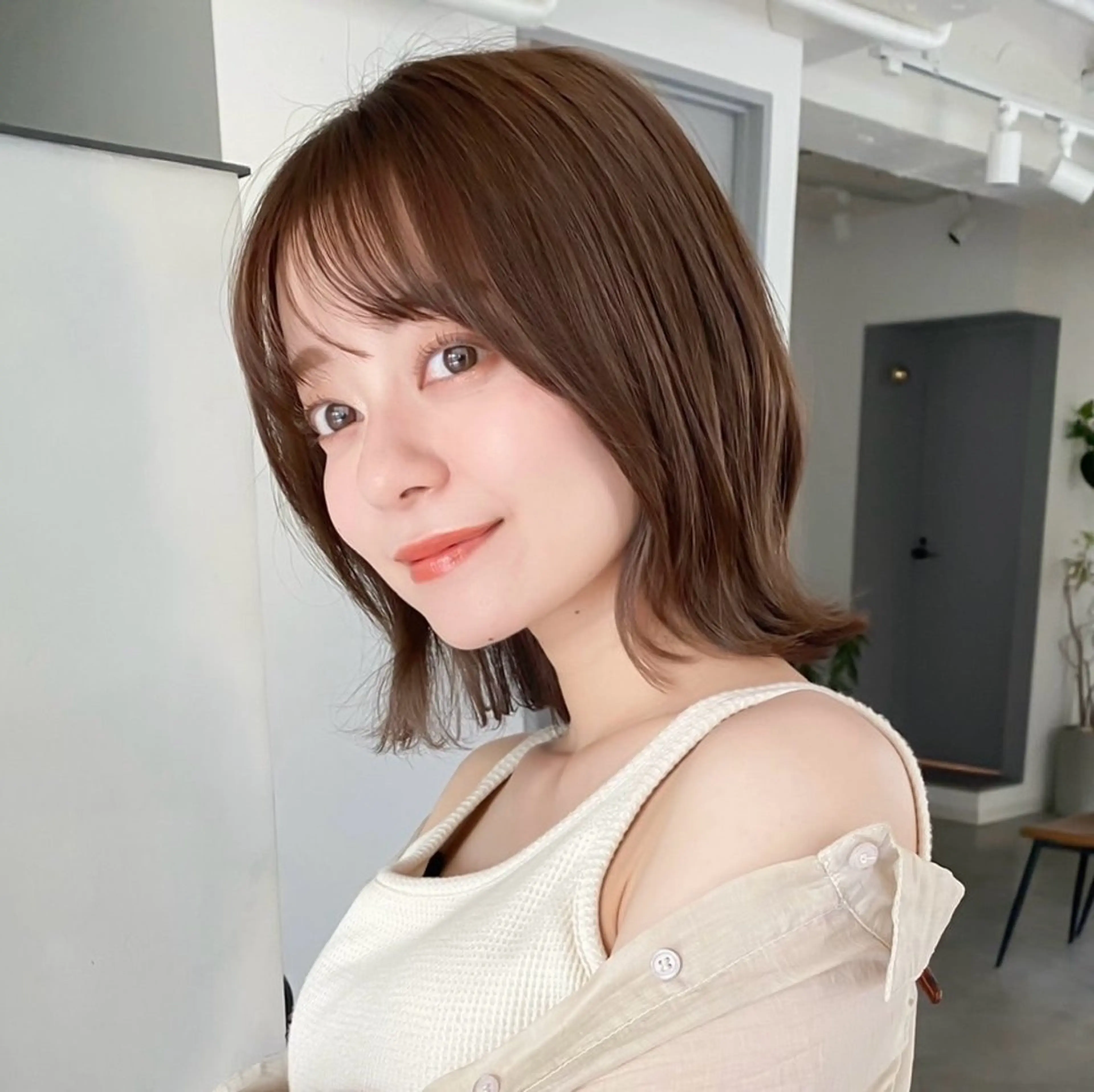 ショート カラー/レイヤー /カット泉谷七登のヘアスタイル