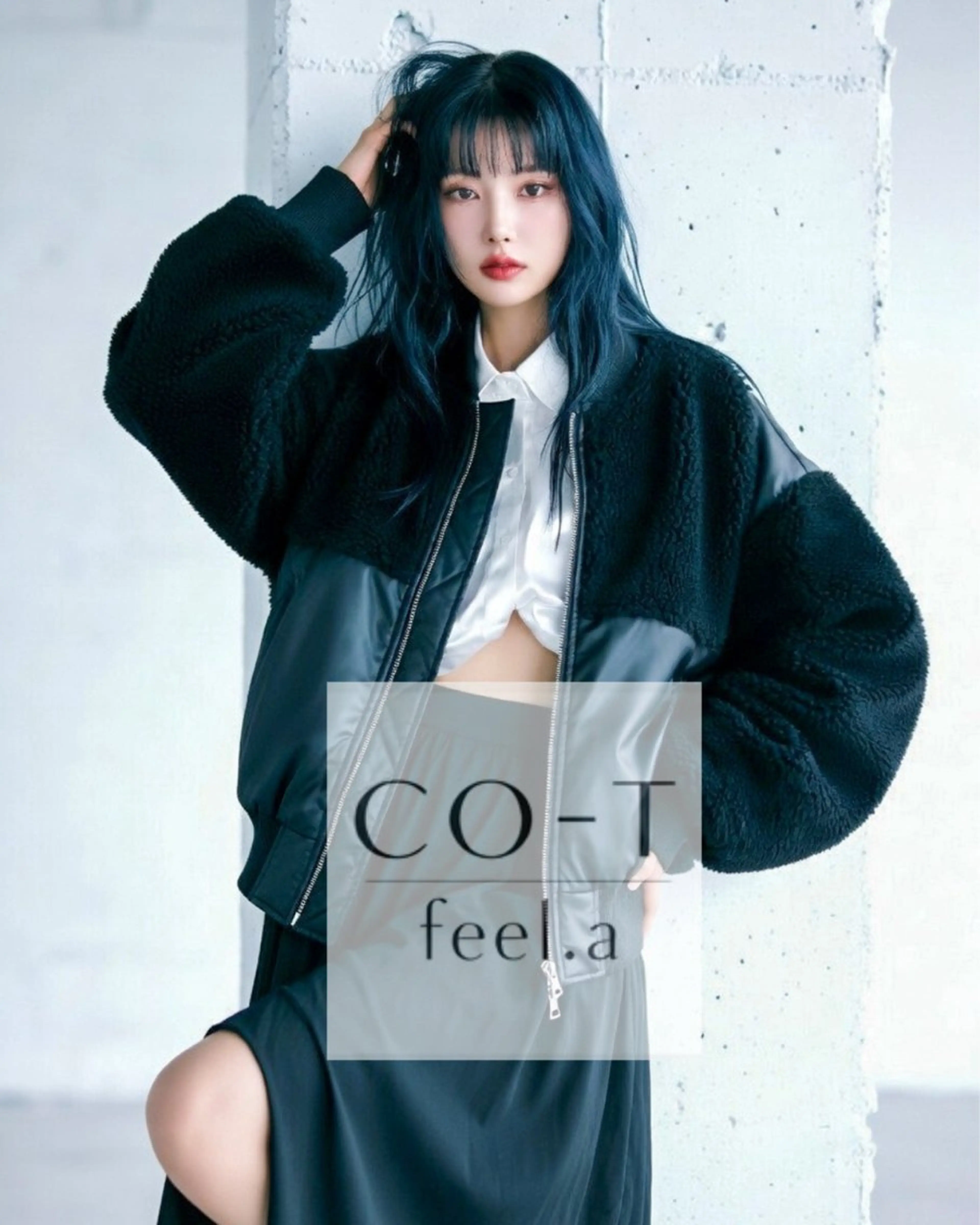 セミロング カット ヘアカラー トリートメント 石沢 知康のヘアスタイル