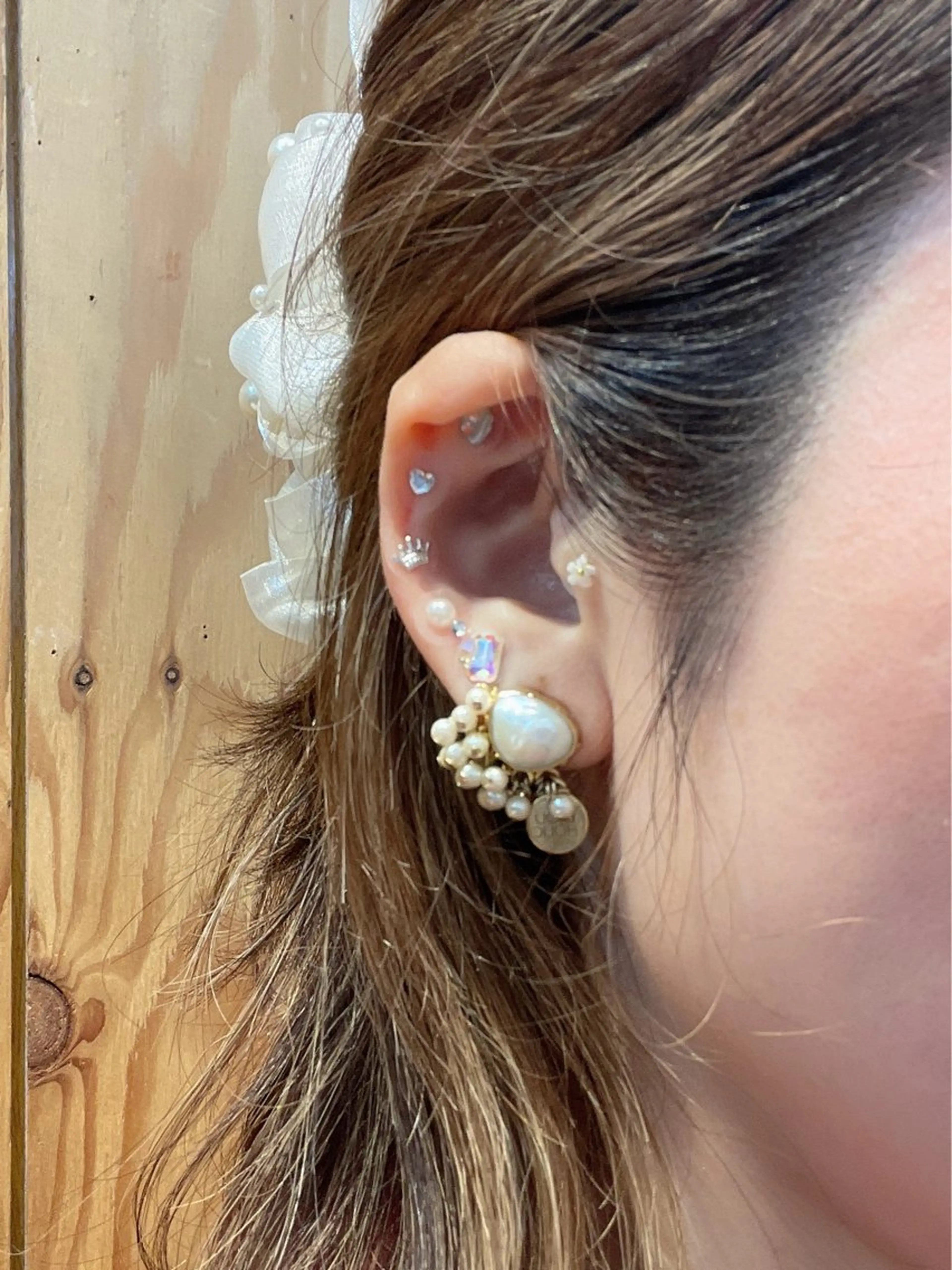 耳ツボマッサージ＆耳つぼジュエリー付け放題の写真