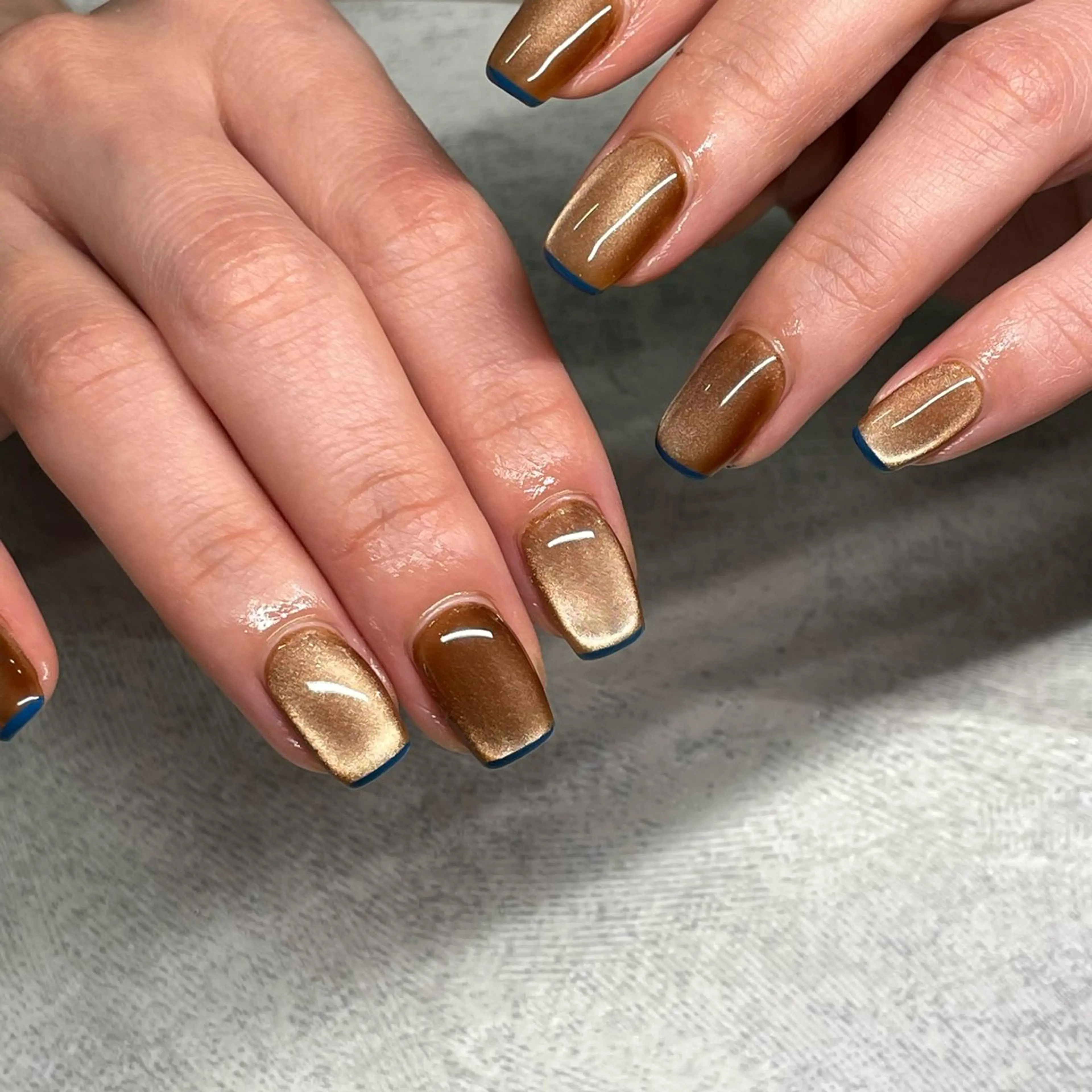 ネイル マグネットネイル ハンドネイル ハンドケア nailsalon SuMILEのネイルデザイン