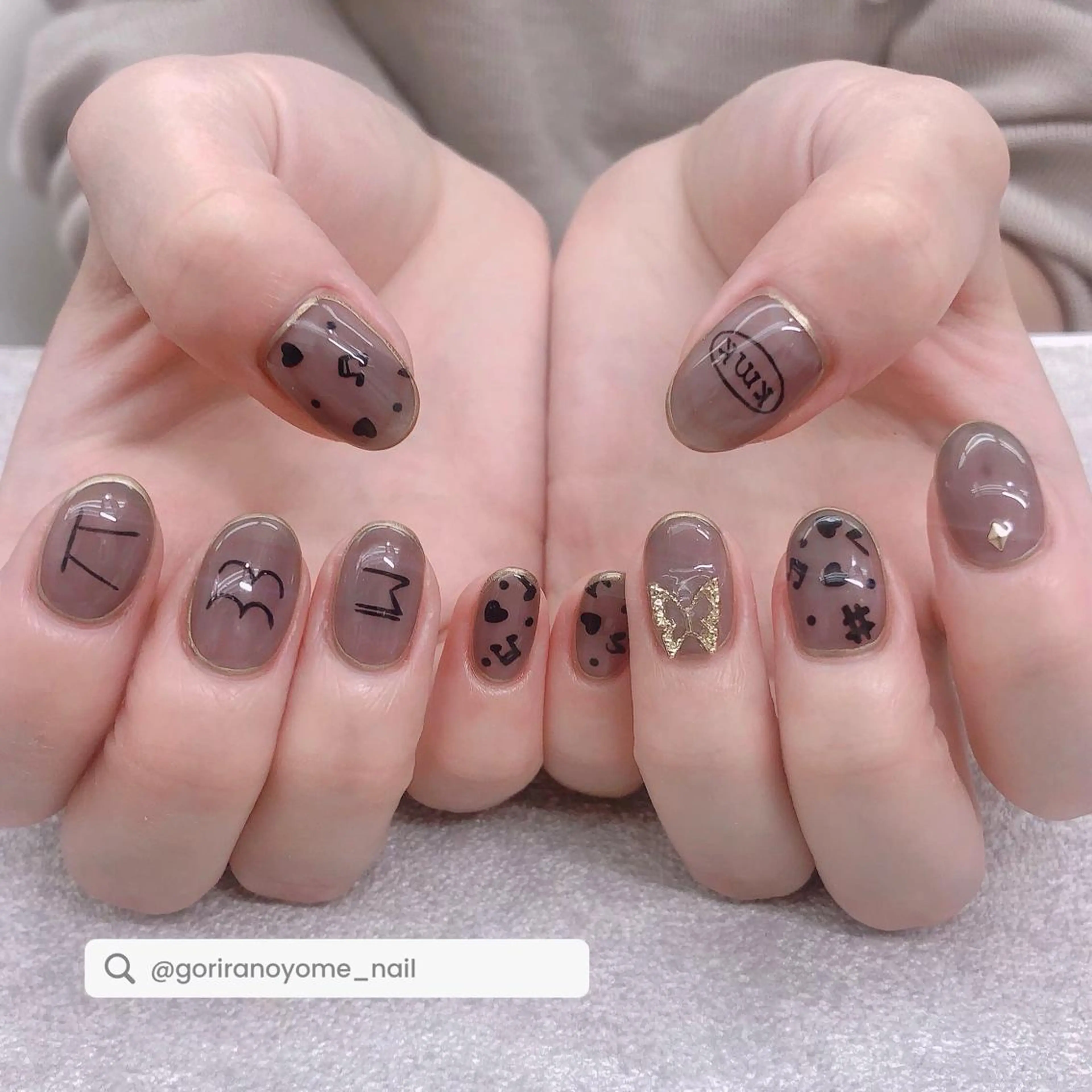 ネイル ハンドネイル フットネイル ナナイチゼロ I.Naoのネイルデザイン