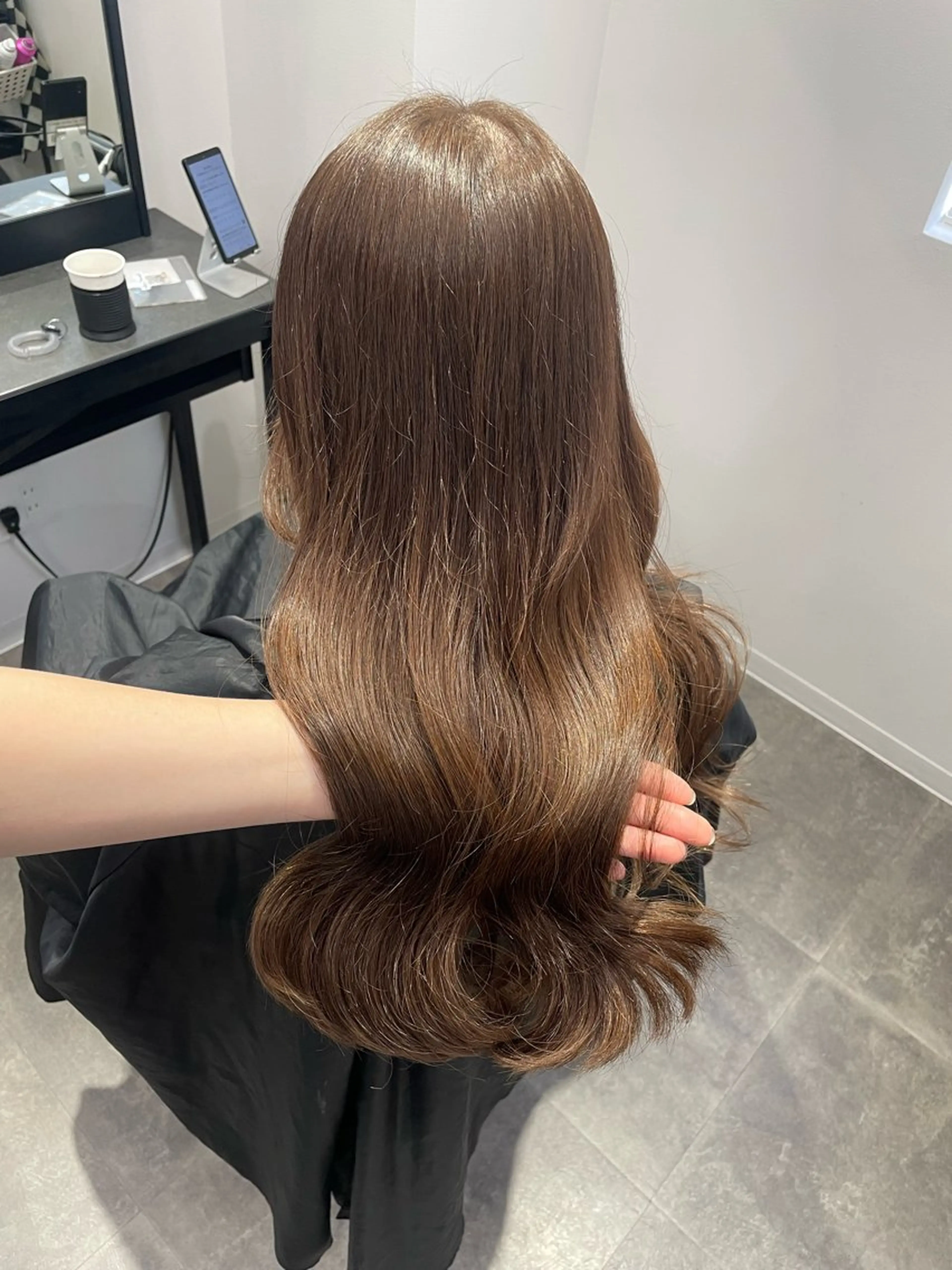 ロング カラー 🎀暖色/ラベンダー /paru🤍のヘアスタイル