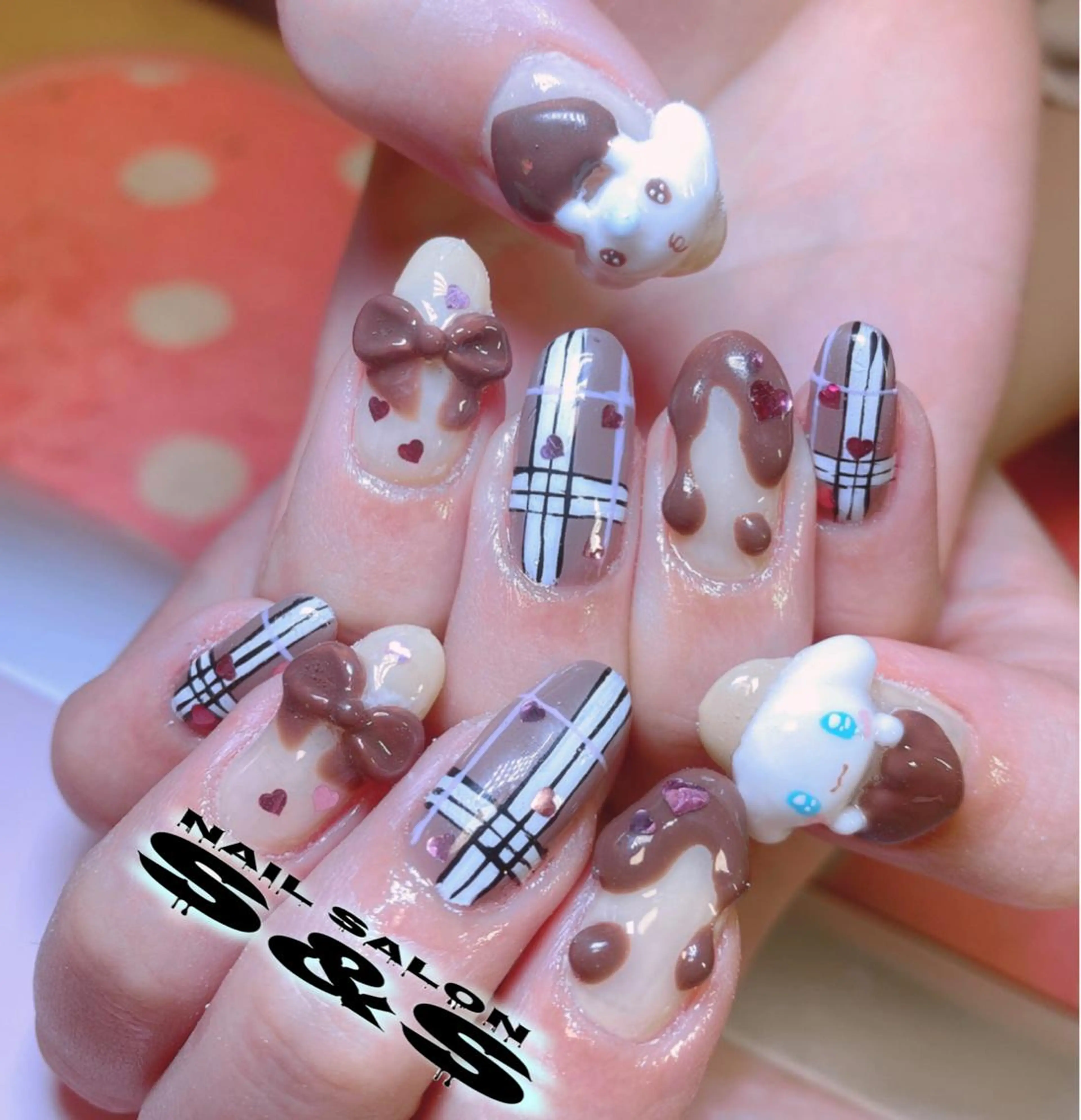 ネイル 長さ出し メンズネイル 持ち込み スカルプネイル S&S 村田小百合のネイルデザイン