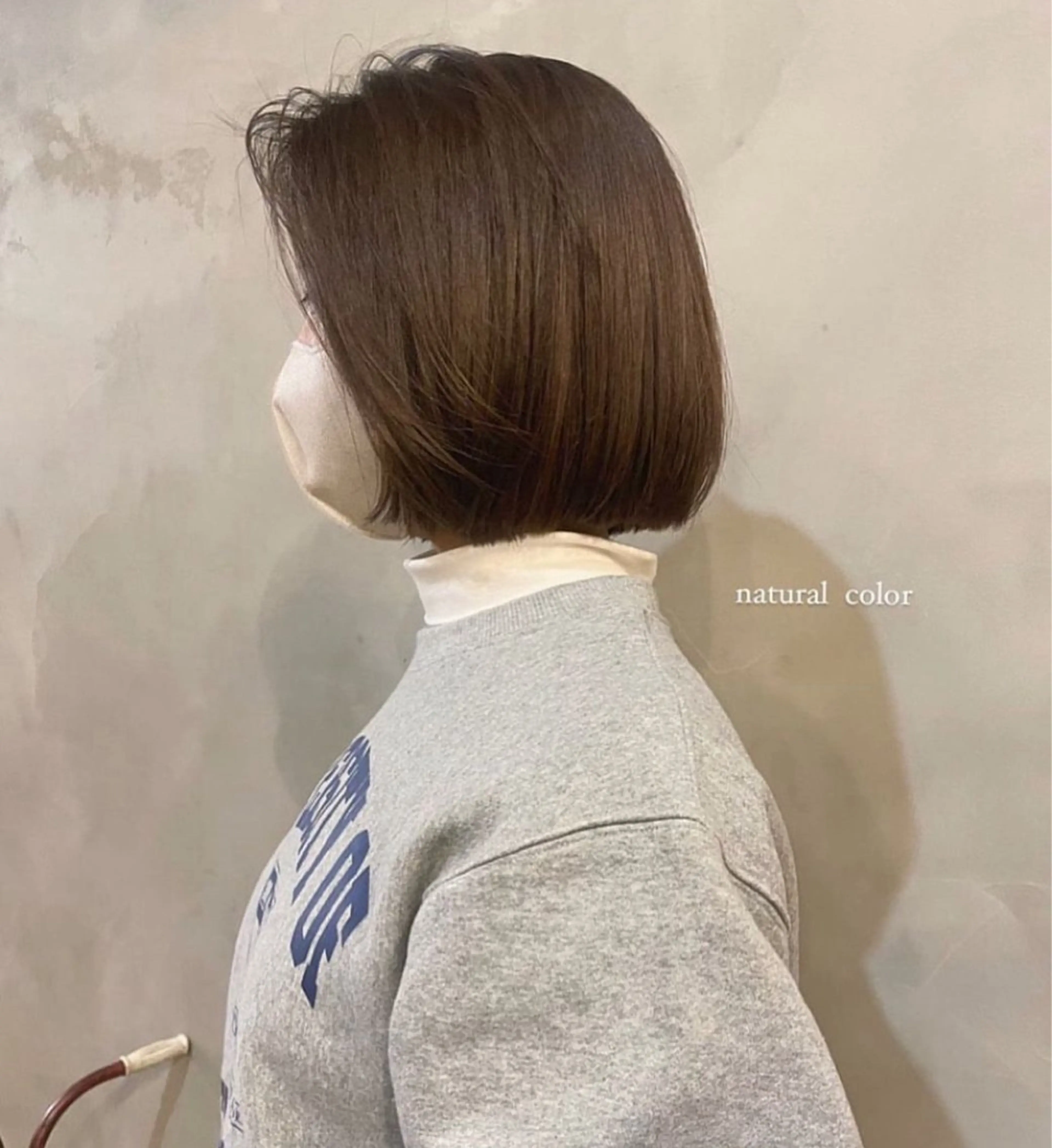 ショート カラー ヘアアレンジ ボブ tete nico所属・似合わせ/ヘアカラー nanami🌸のヘアスタイル