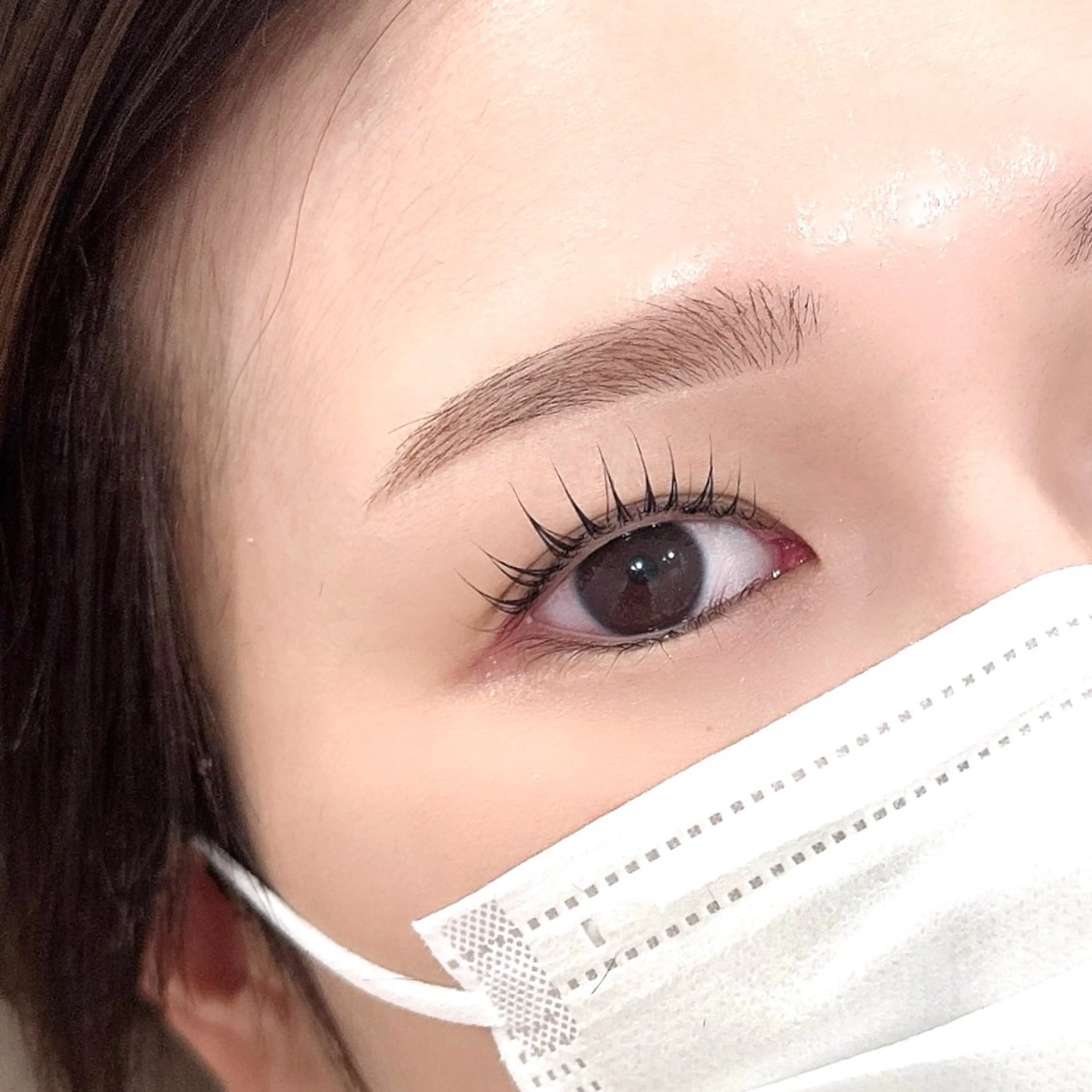 アイブロウ 🫧マツエク×パーマ 🫧束感/sanaeのマツエク・マツパデザイン