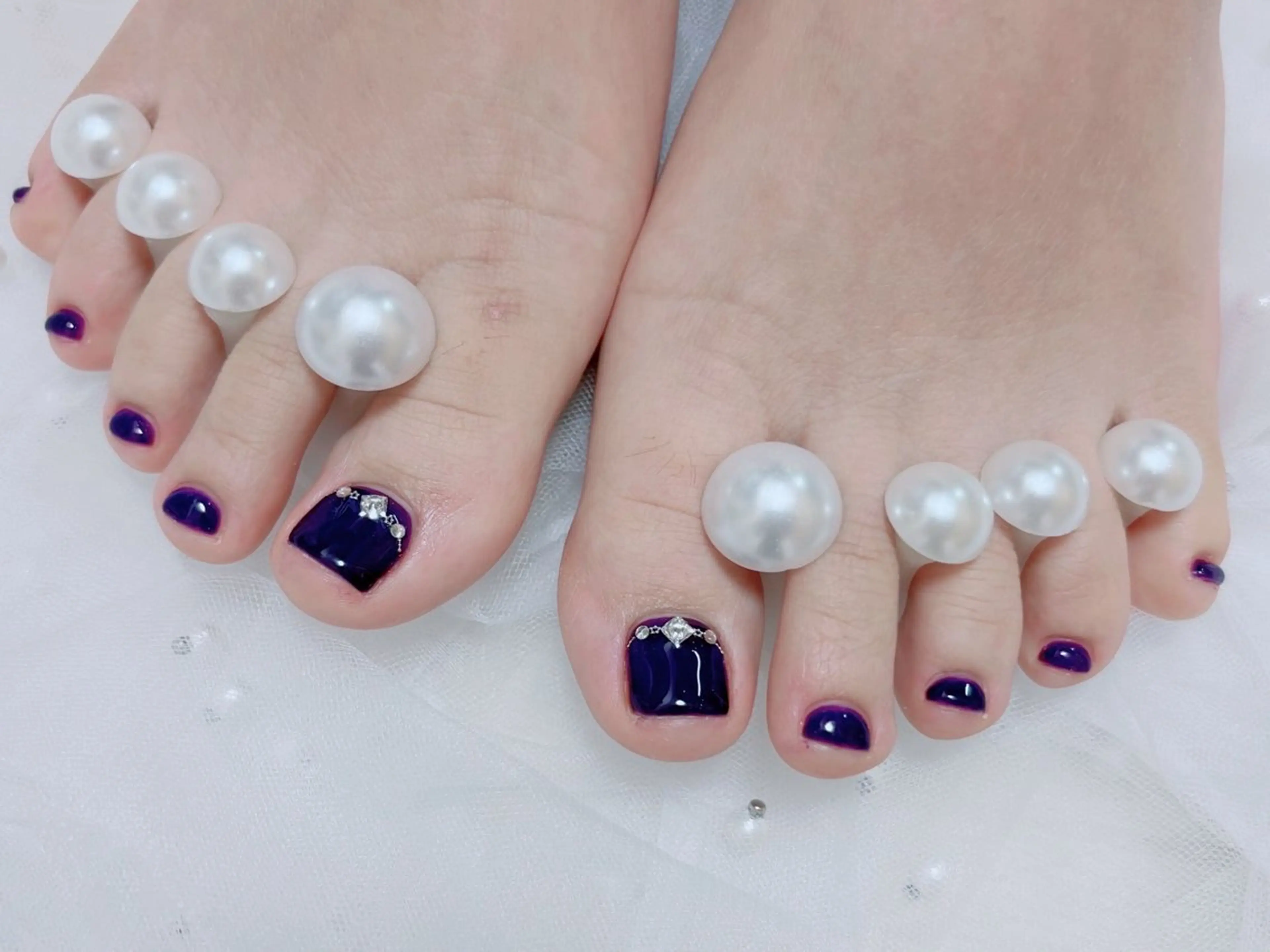 ❤️Foot親指アートし放題❤️(持ち込み画像OK)オフ込み🎀の写真