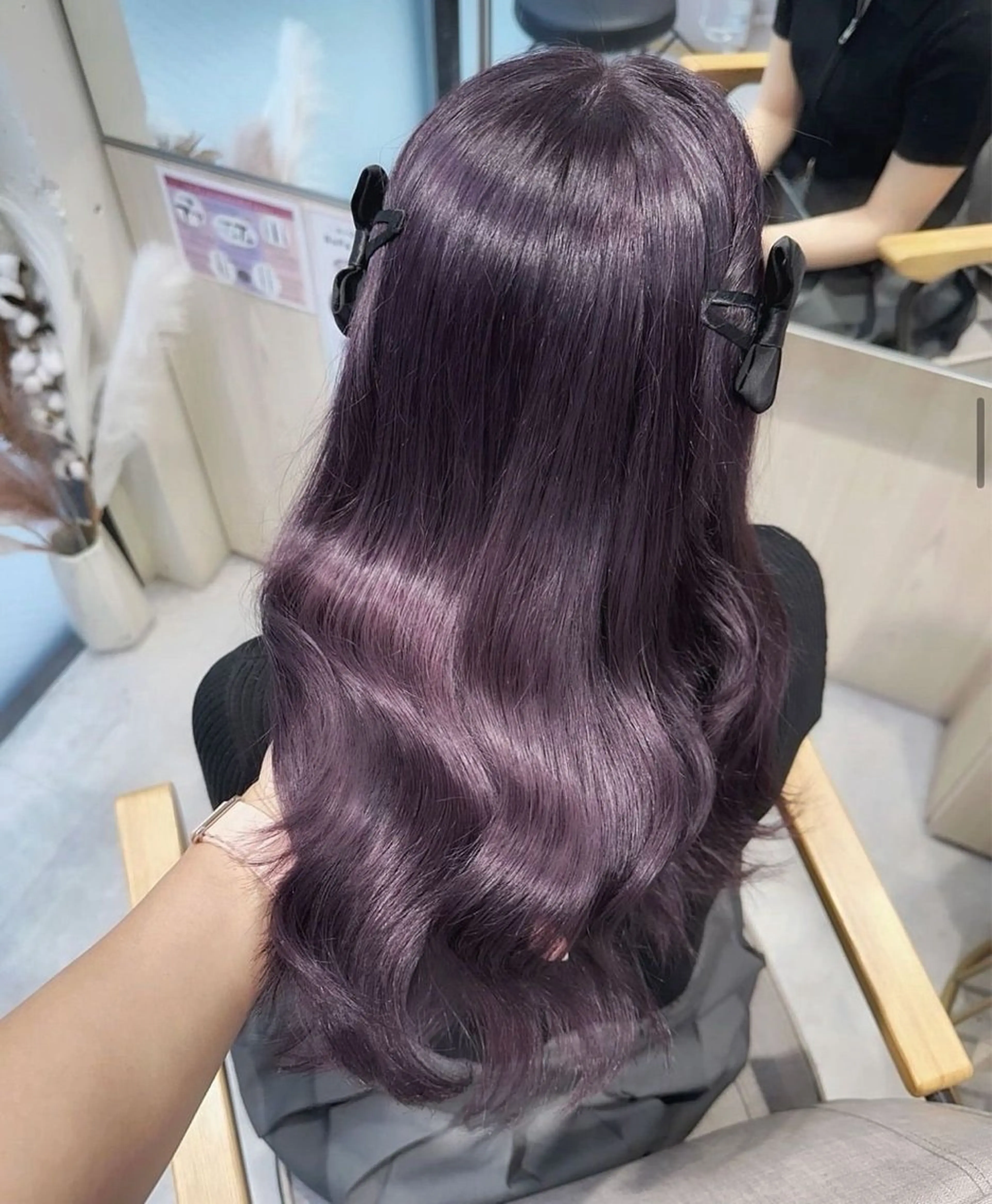 ロング カラー 西山 夢月のヘアスタイル