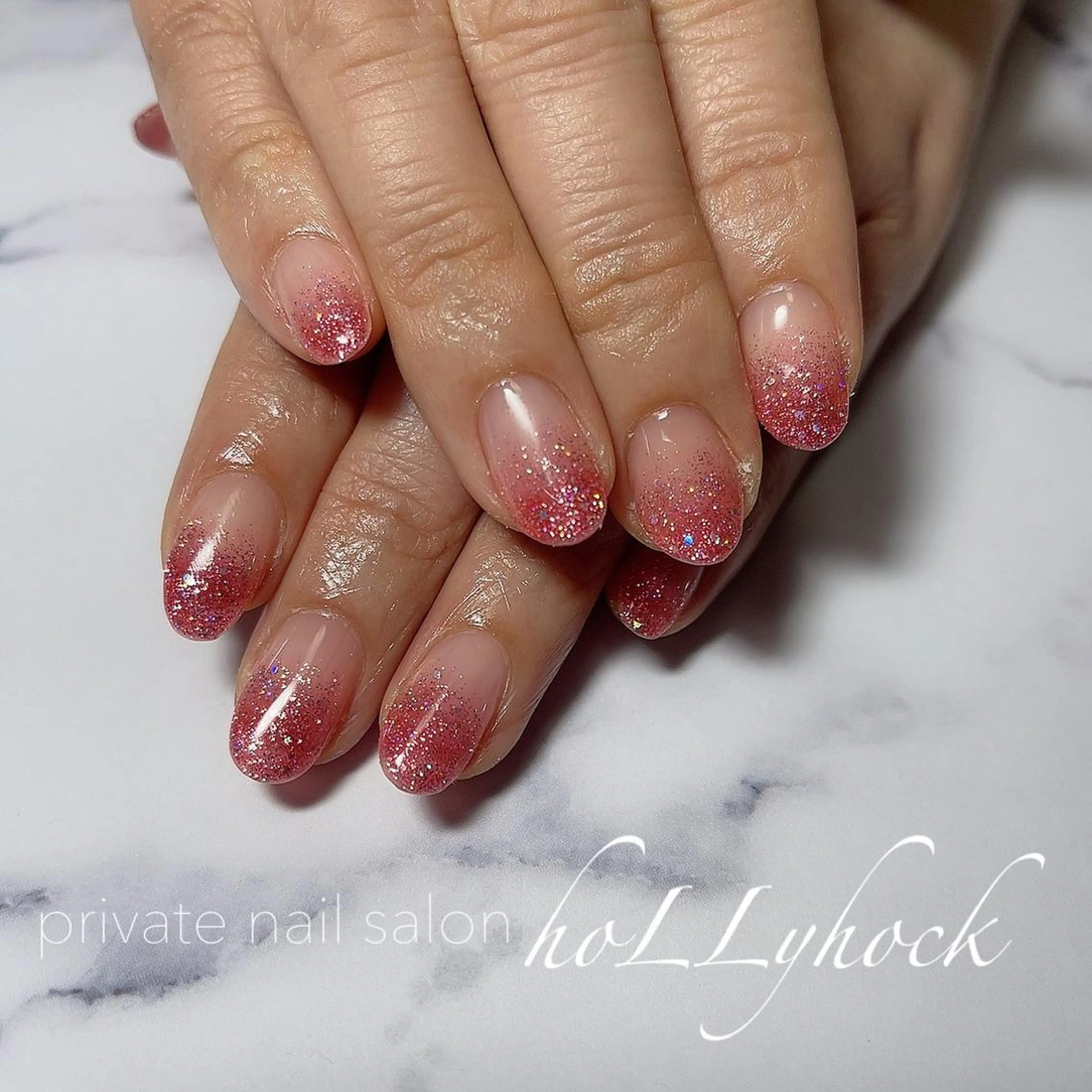 ネイル nail salon hoLLyhockのネイルデザイン